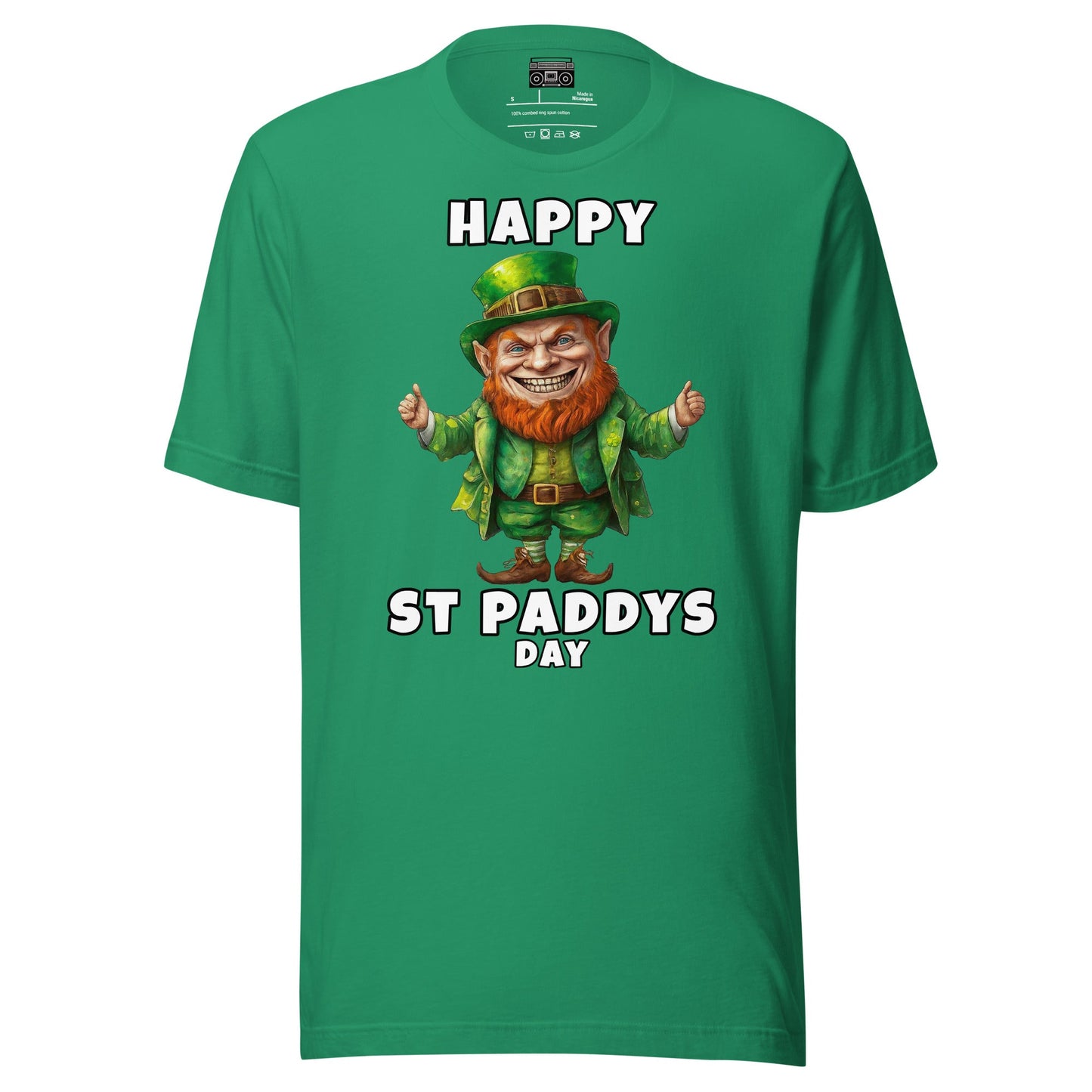 Leprechaun St Paddy's Day Unisex Short Sleeve t-shirt - Premium T-Shirt from Wanna Freestyle - Just $25.99! Shop now at Wanna Freestyle