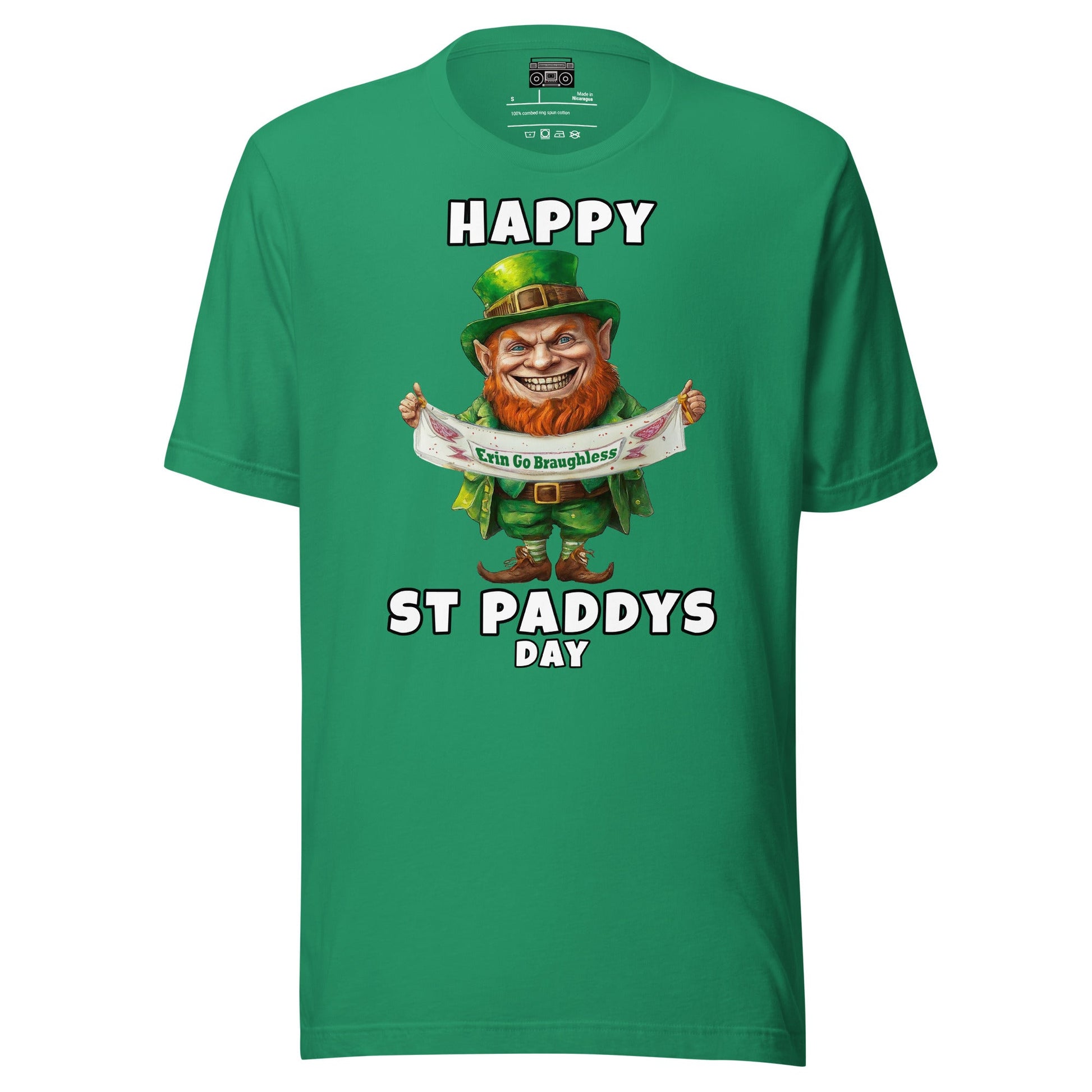 Erin Go Braughless St Paddy's Day Unisex Short Sleeve t-shirt - Premium T-Shirt from Wanna Freestyle - Just $25.99! Shop now at Wanna Freestyle