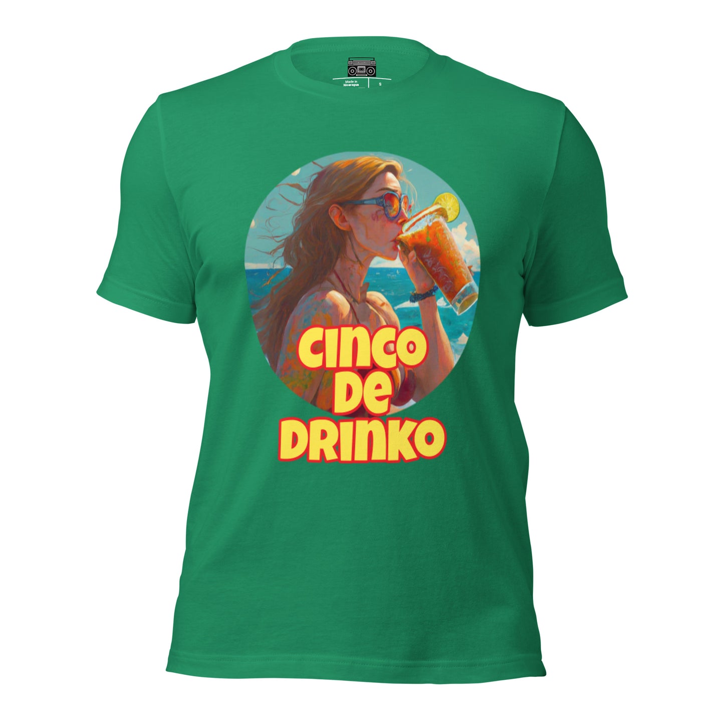 Cinco de Drinko 2 Unisex t-shirt - Premium  from Wanna Freestyle Designs - Just $19.99! Shop now at Wanna Freestyle Designs