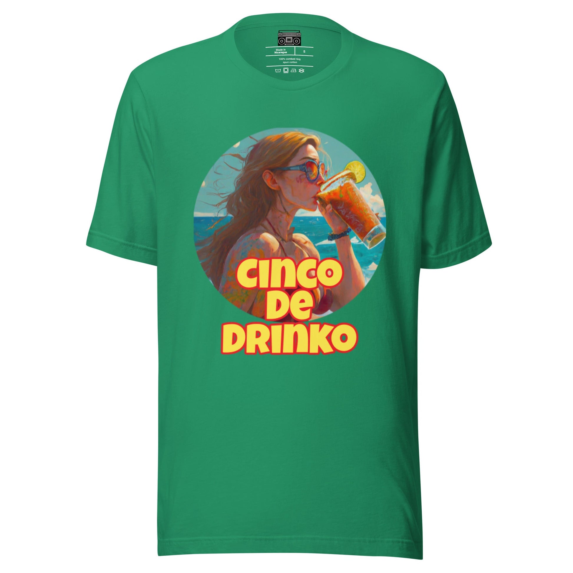 Cinco de Drinko 2 Unisex t-shirt - Premium T-Shirt from Wanna Freestyle Designs - Just $19.99! Shop now at Wanna Freestyle Designs