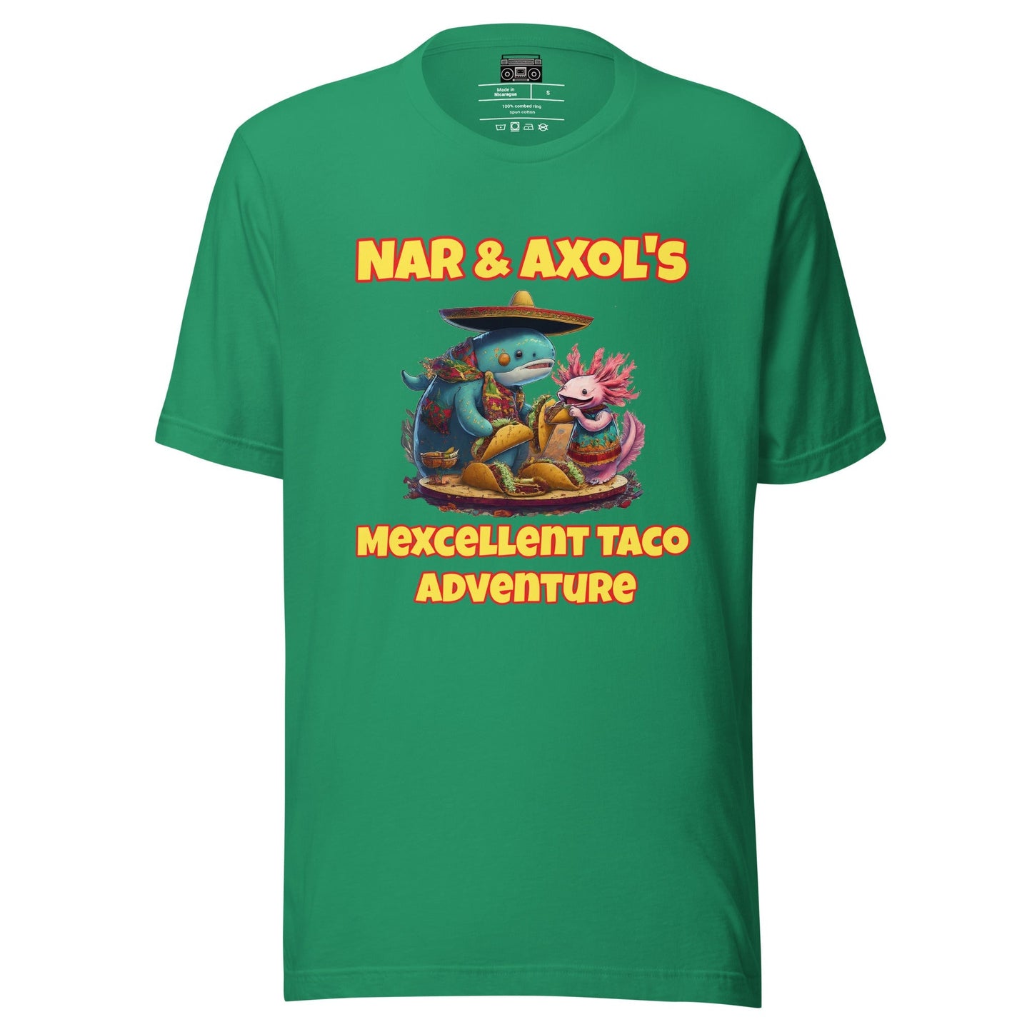 Mexcellent Taco Adventure Short Sleeve Unisex T-shirt - Premium T-Shirt from Wanna Freestyle Designs - Just $24.99! Shop now at Wanna Freestyle Designs