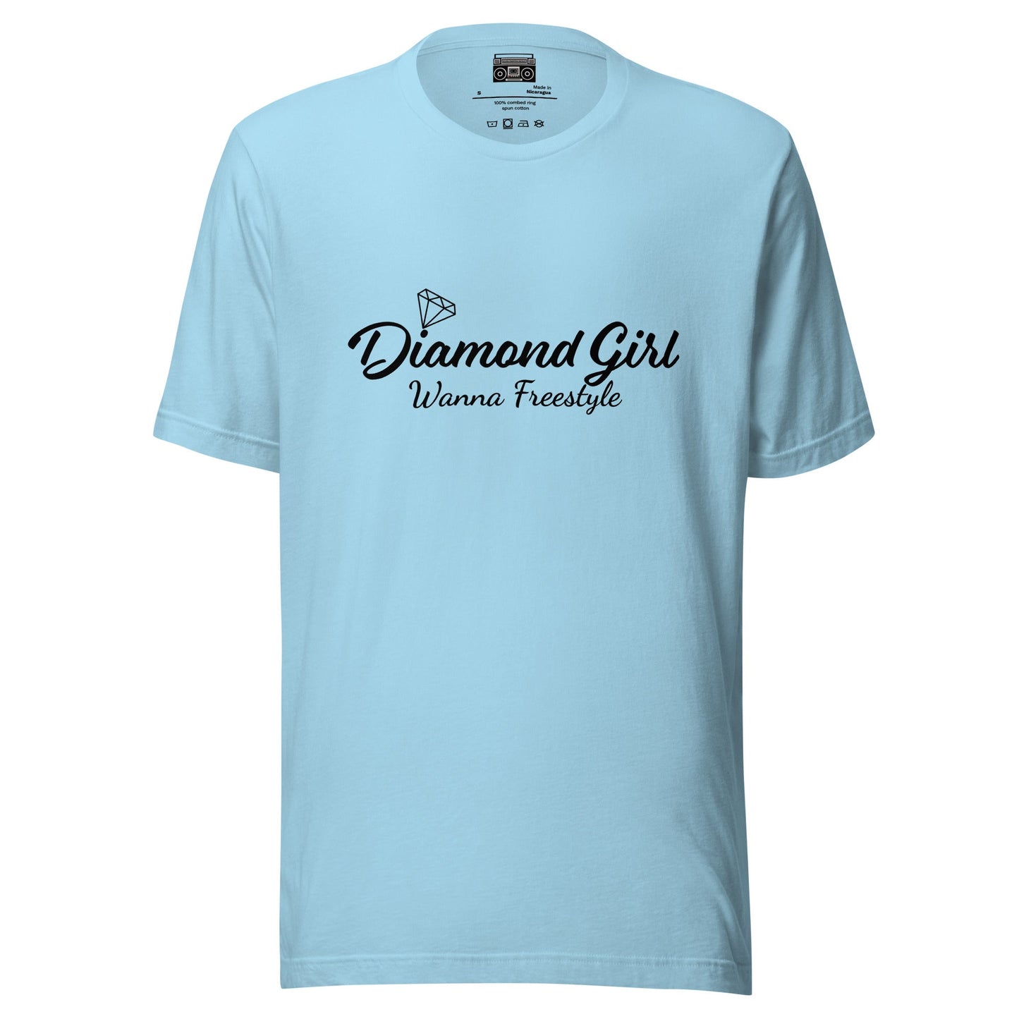 Diamond Girl Freestyle Music Unisex t-shirt - Premium  from Wanna Freestyle - Just $19.99! Shop now at Wanna Freestyle