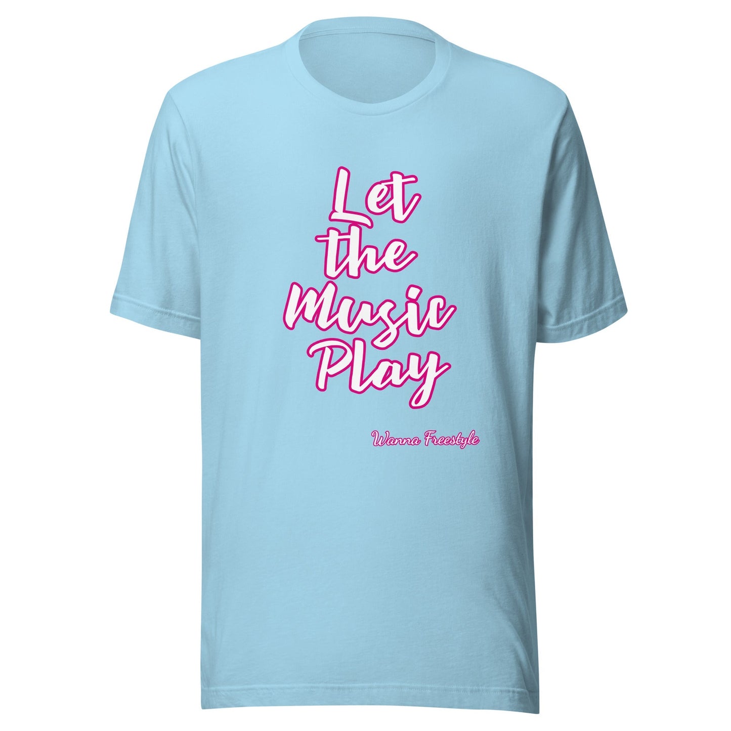 Let the Music Play Unisex t-shirt - Premium T-Shirt from Wanna Freestyle - Just $19.99! Shop now at Wanna Freestyle