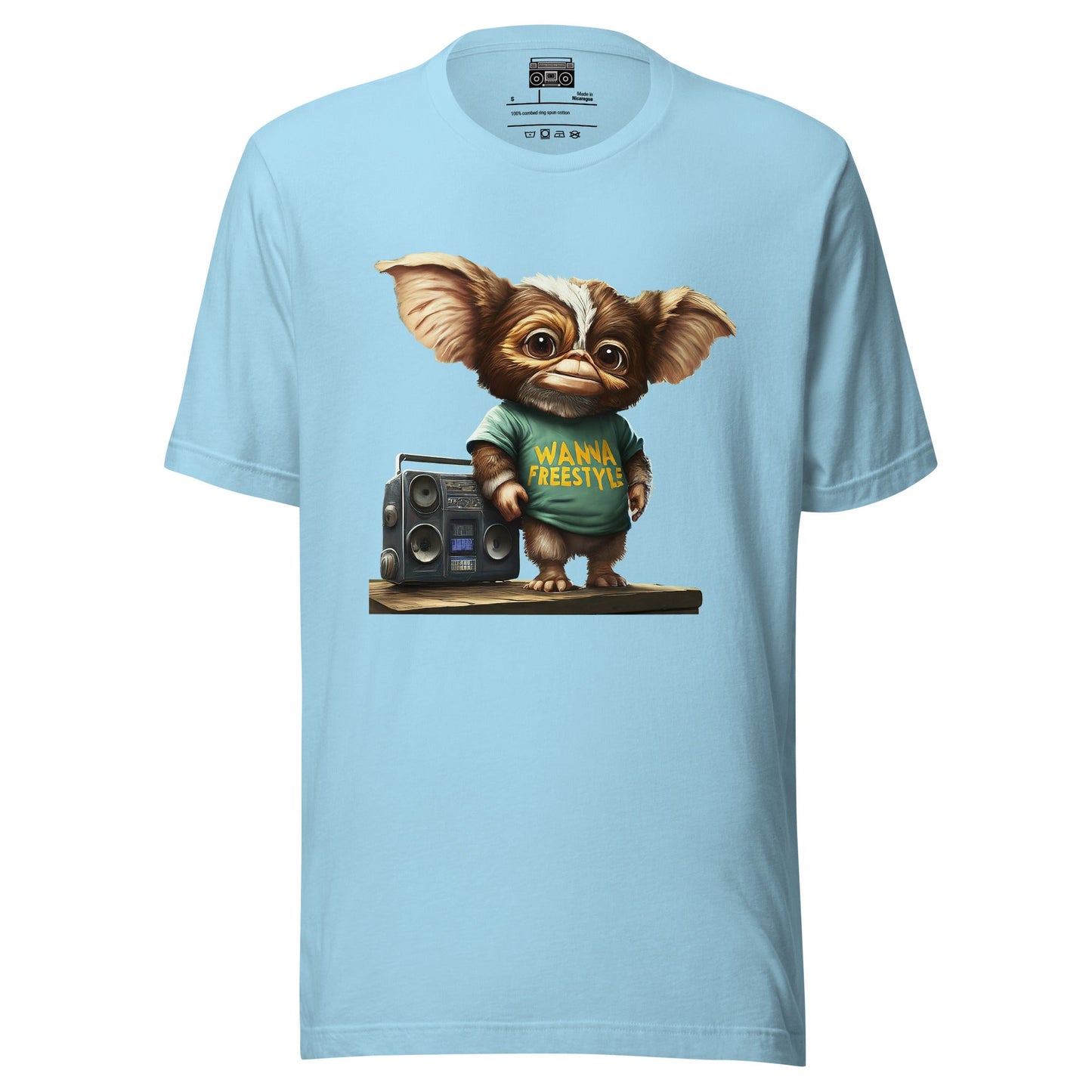 Gizmo Freestyle Boom Box Short Sleeve Unisex t-shirt - Premium T-Shirt from Wanna Freestyle - Just $19.99! Shop now at Wanna Freestyle