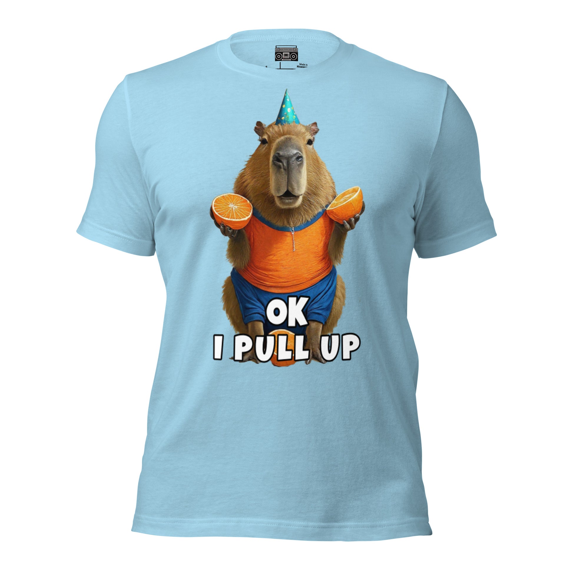 OK I Pull Up Capybara Party 4 Unisex Short Sleeve t-shirt - Premium  from Wanna Freestyle - Just $19.99! Shop now at Wanna Freestyle