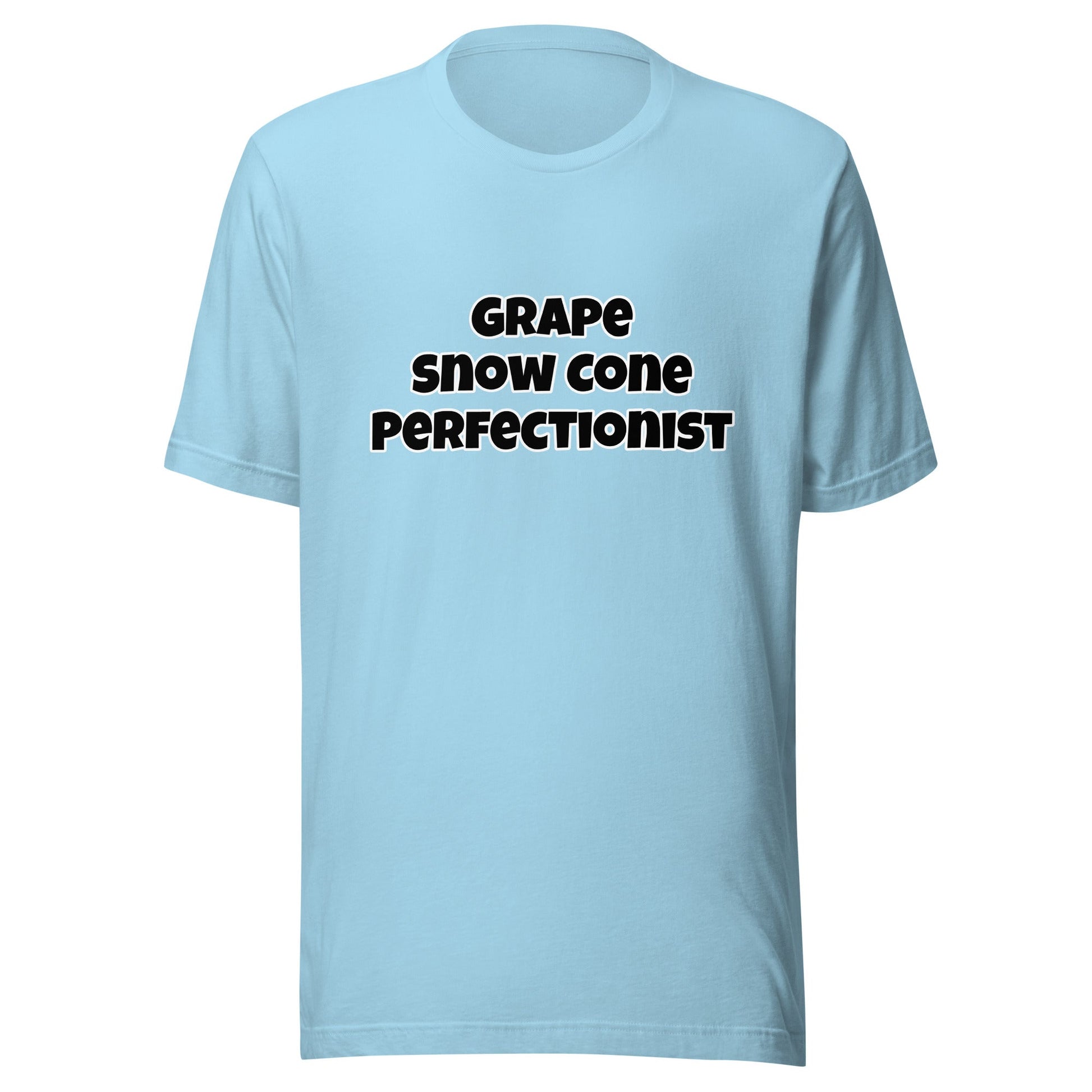 Grape Snow Cone Perfectionist Unisex T-shirt - Premium T-Shirt from Wanna Freestyle - Just $17.99! Shop now at Wanna Freestyle