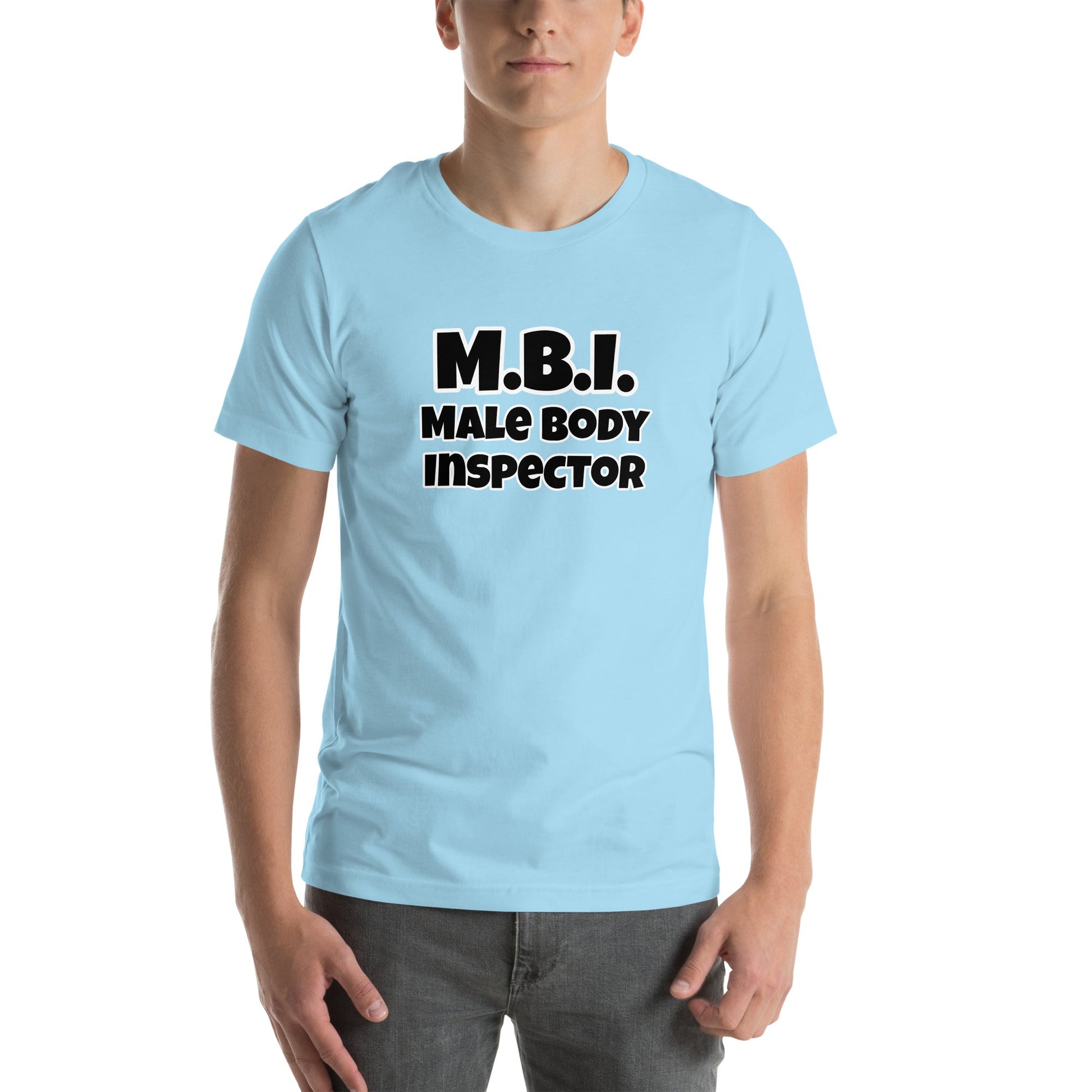 Male Body Inspector Unisex T-shirt - Premium T-Shirt from Wanna Freestyle - Just $19.99! Shop now at Wanna Freestyle