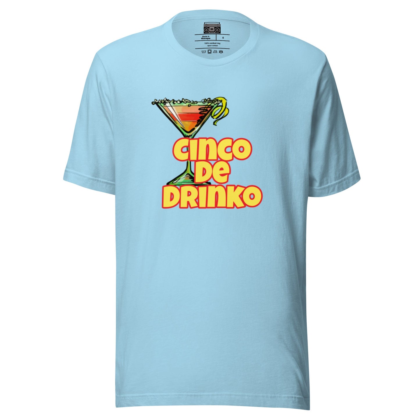 Cinco De Drinko 1 Unisex t-shirt - Premium T-Shirt from Wanna Freestyle Designs - Just $19.99! Shop now at Wanna Freestyle Designs