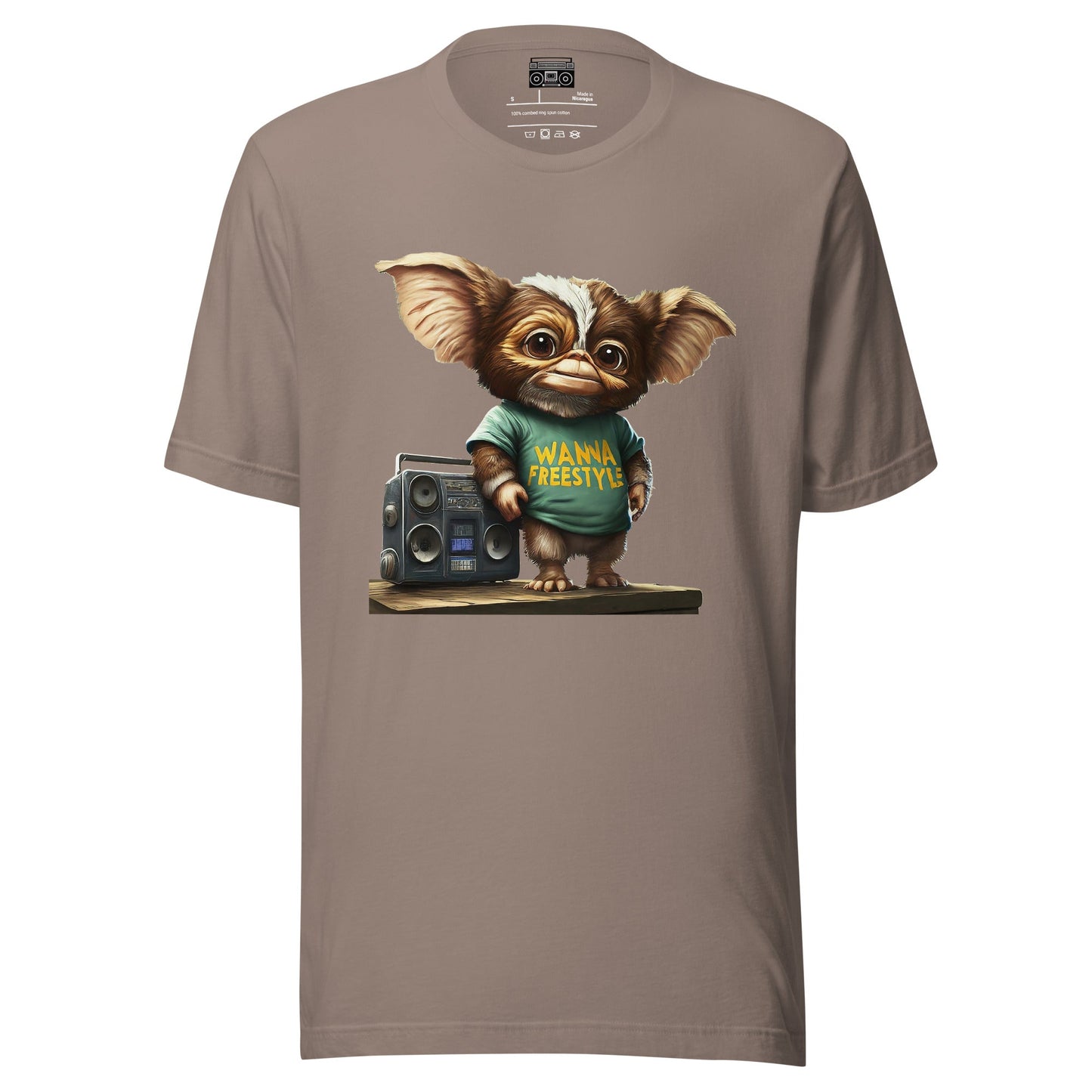 Gizmo Freestyle Boom Box Short Sleeve Unisex t-shirt - Premium T-Shirt from Wanna Freestyle - Just $19.99! Shop now at Wanna Freestyle