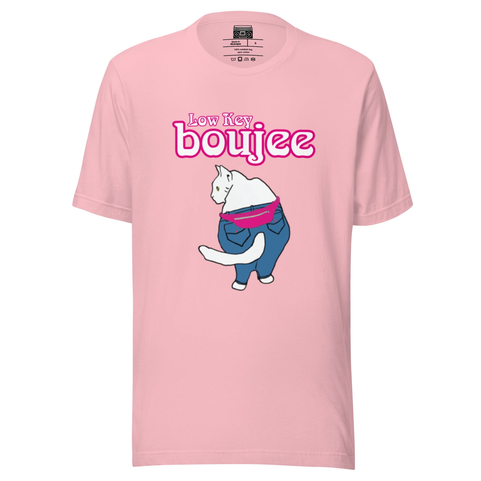 Low Key Boujee Unisex t-shirt - Premium T-Shirt from Wanna Freestyle - Just $19.99! Shop now at Wanna Freestyle