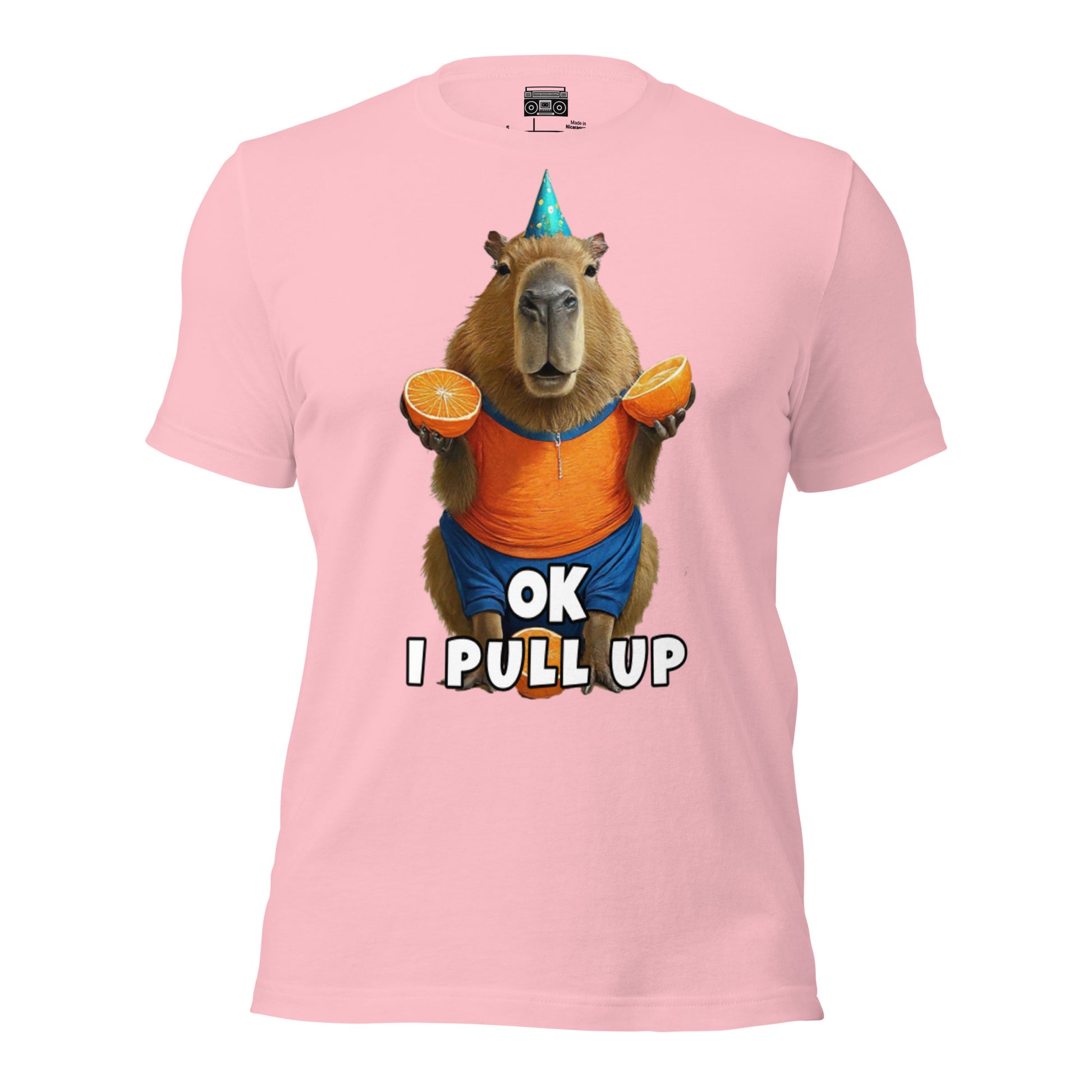 OK I Pull Up Capybara Party 4 Unisex Short Sleeve t-shirt - Premium  from Wanna Freestyle - Just $19.99! Shop now at Wanna Freestyle