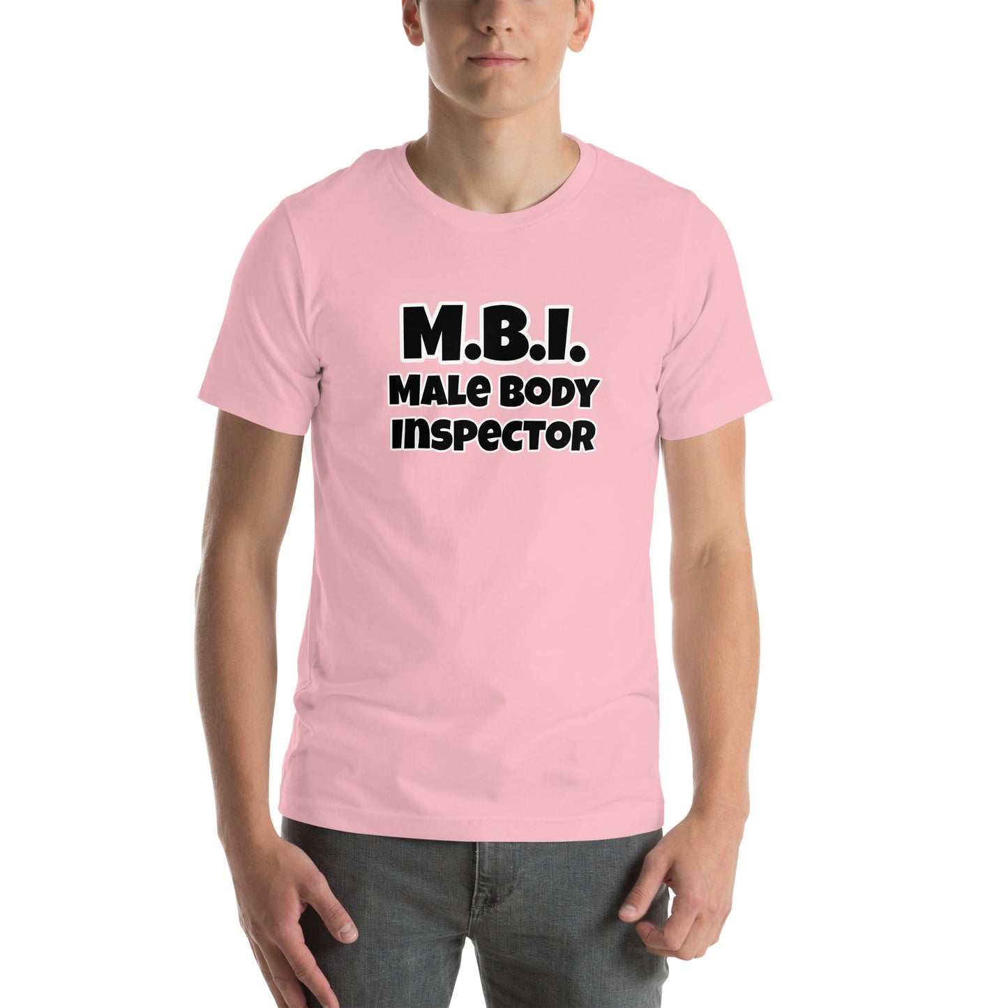 Male Body Inspector Unisex T-shirt - Premium T-Shirt from Wanna Freestyle - Just $19.99! Shop now at Wanna Freestyle