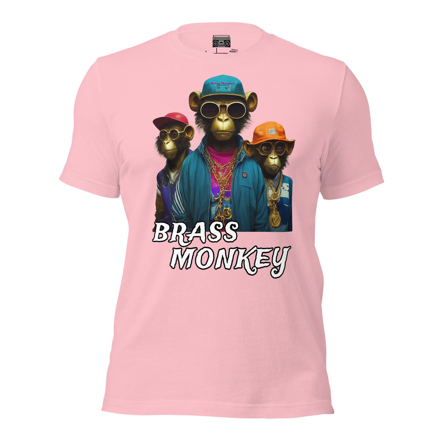 Brass Monkey Unisex t-shirt - Premium T-Shirt from Wanna Freestyle Designs - Just $19.99! Shop now at Wanna Freestyle Designs