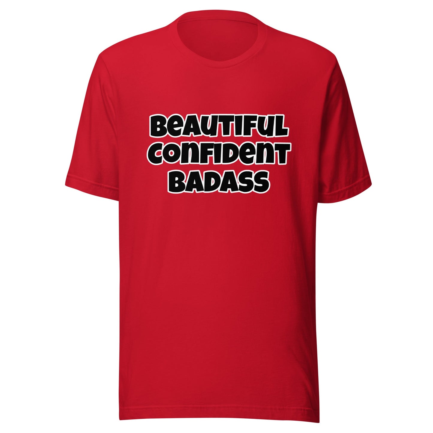 Beautiful Confident Badass Unisex t-shirt - Premium T-Shirt from Wanna Freestyle - Just $18! Shop now at Wanna Freestyle