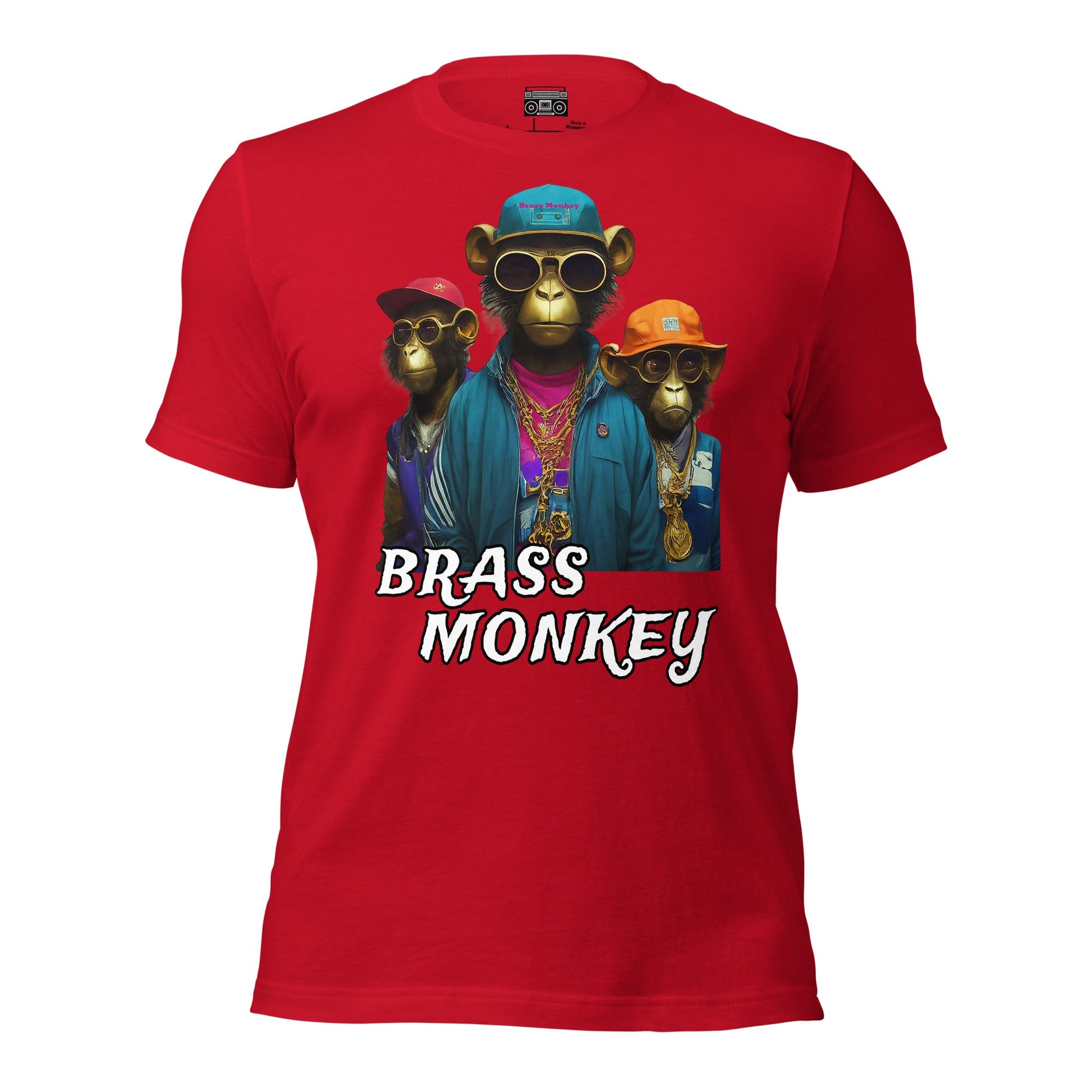 Brass Monkey Unisex t-shirt - Premium T-Shirt from Wanna Freestyle Designs - Just $19.99! Shop now at Wanna Freestyle Designs