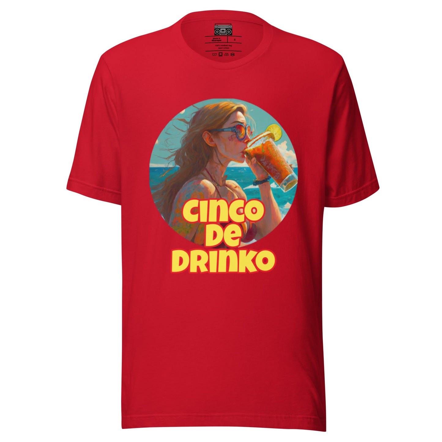 Cinco de Drinko 2 Unisex t-shirt - Premium T-Shirt from Wanna Freestyle Designs - Just $19.99! Shop now at Wanna Freestyle Designs