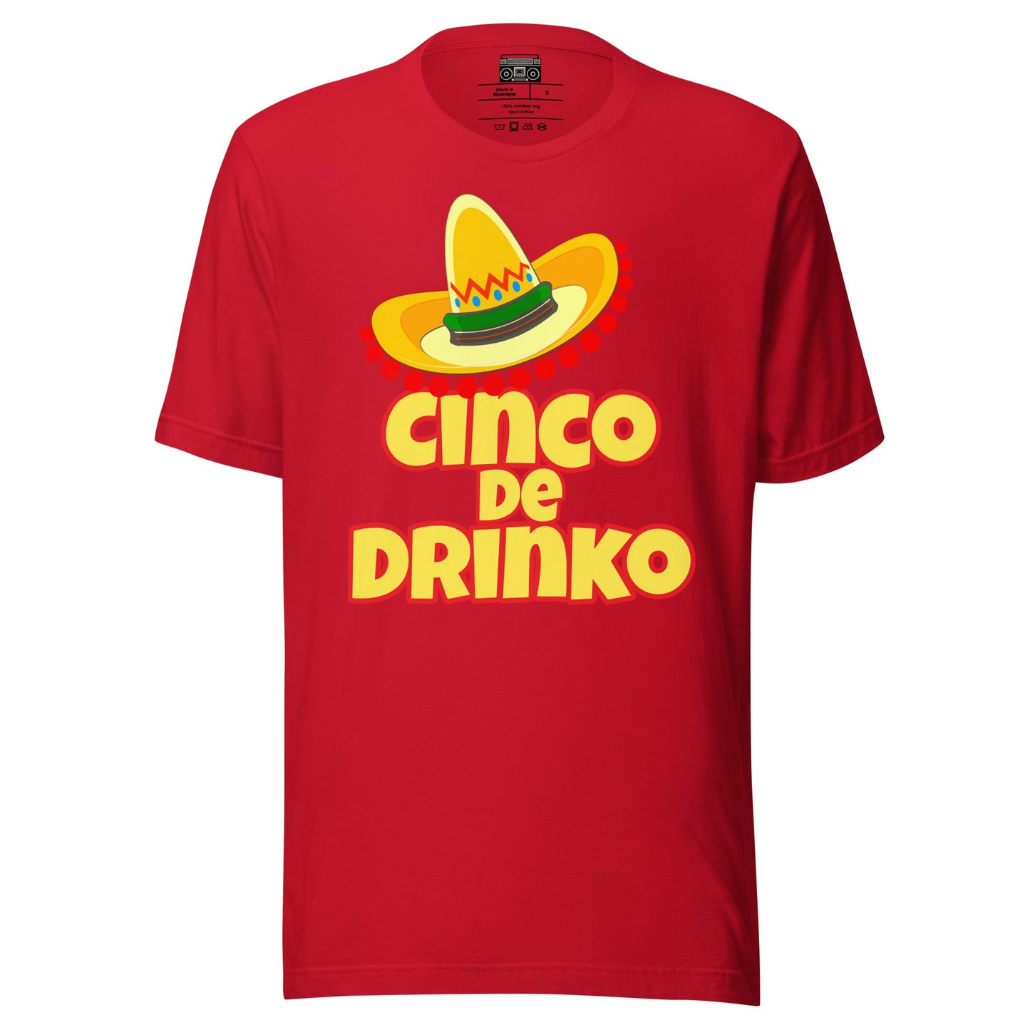 Cinco De Drinko 4 Unisex t-shirt - Premium T-Shirt from Wanna Freestyle Designs - Just $19.99! Shop now at Wanna Freestyle Designs