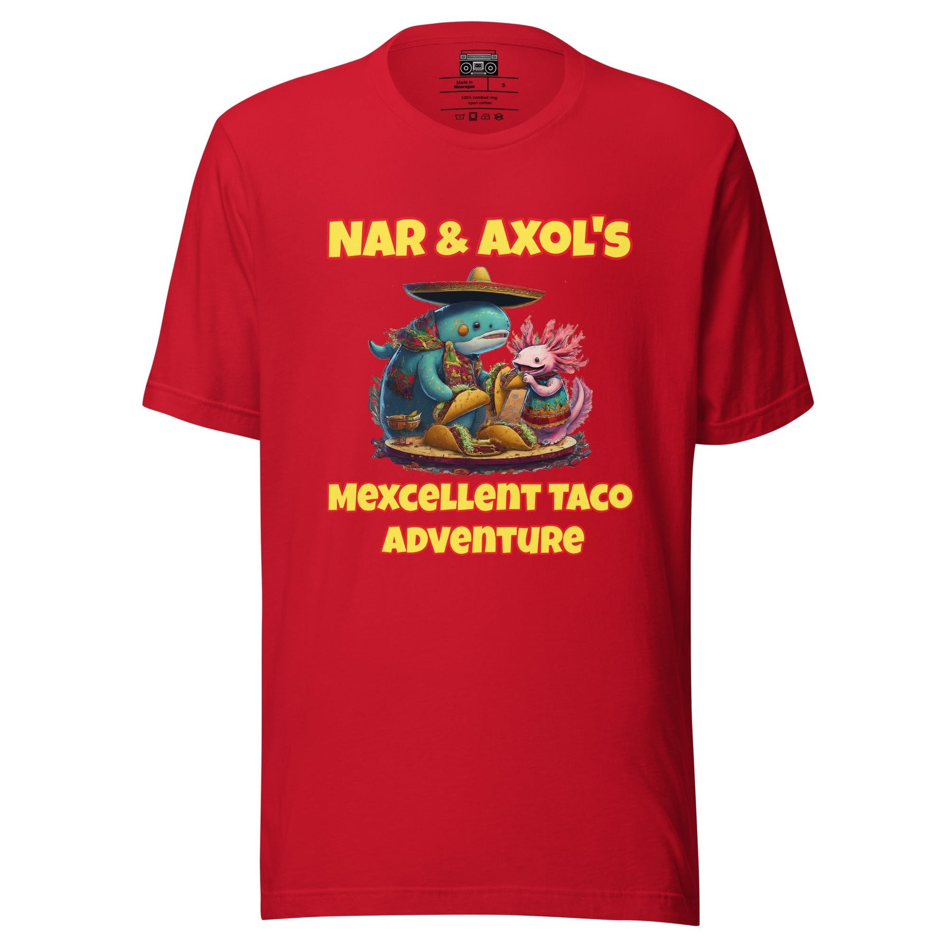 Mexcellent Taco Adventure Short Sleeve Unisex T-shirt - Premium T-Shirt from Wanna Freestyle Designs - Just $24.99! Shop now at Wanna Freestyle Designs