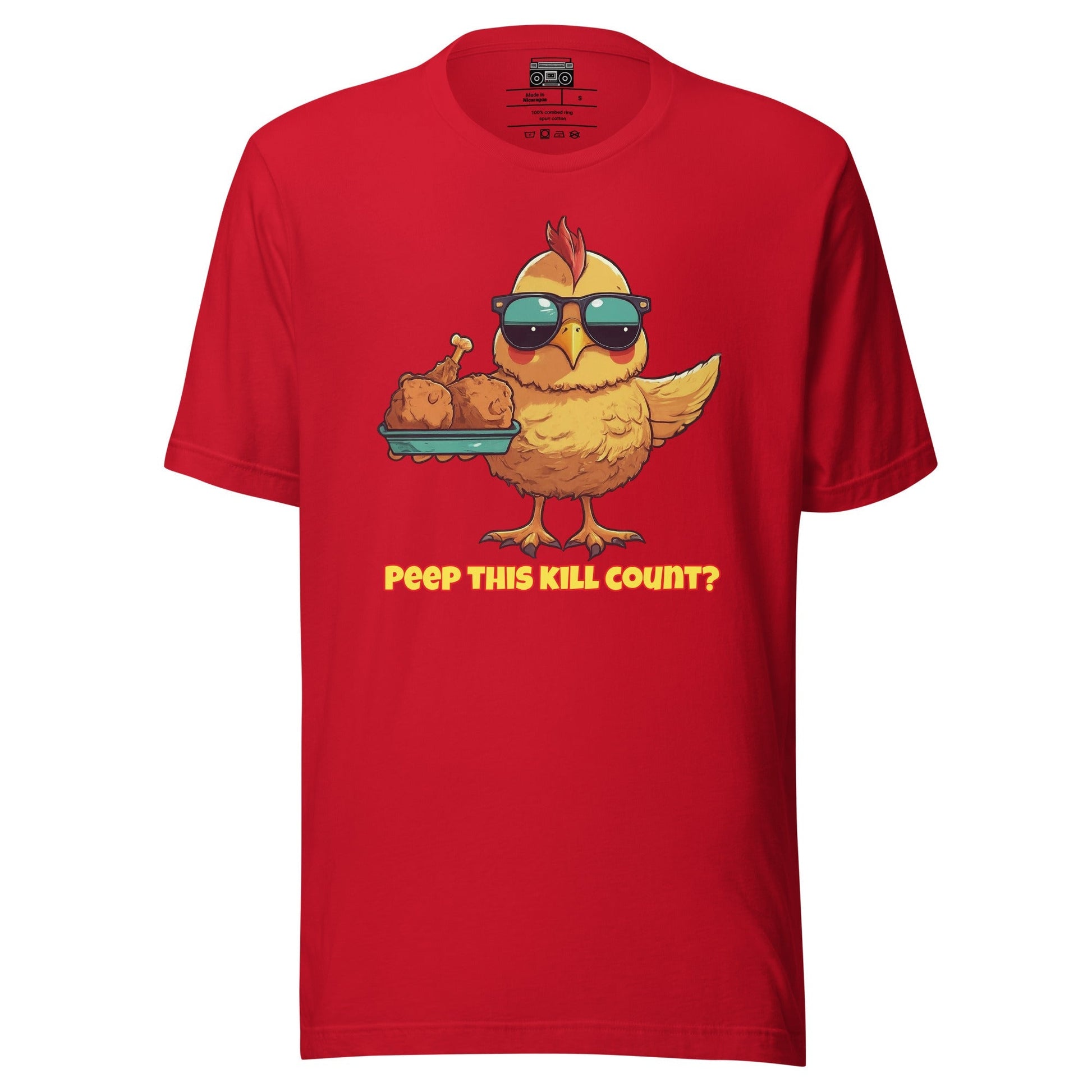 Peep this kill count? Unisex t-shirt - Premium T-Shirt from Wanna Freestyle Designs - Just $24.99! Shop now at Wanna Freestyle Designs