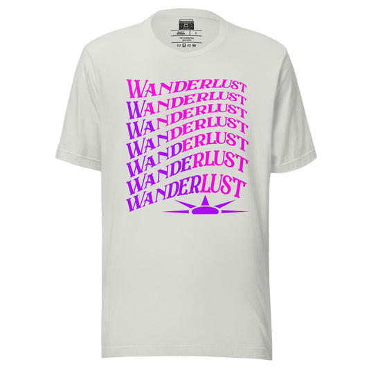 Wanderlust Relaxed Fit Unisex Short Sleeve t-shirt - Premium T-Shirt from Wanna Freestyle - Just $19.99! Shop now at Wanna Freestyle