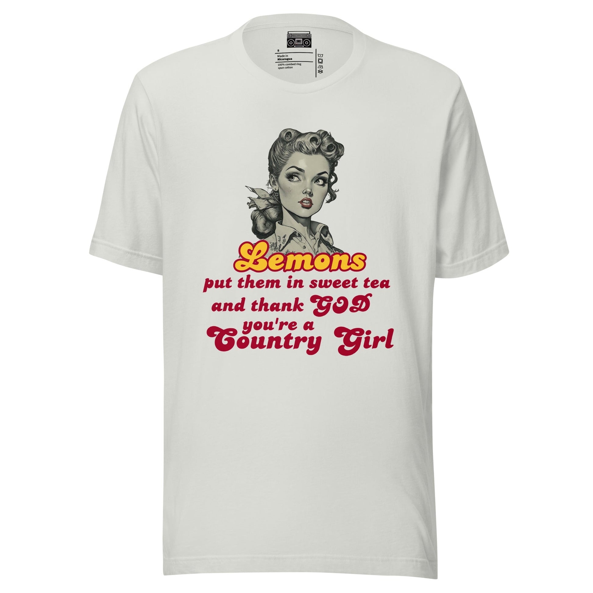 Sweet Tea Country Girl Unisex t-shirt - Premium T-Shirt from Wanna Freestyle - Just $19.99! Shop now at Wanna Freestyle