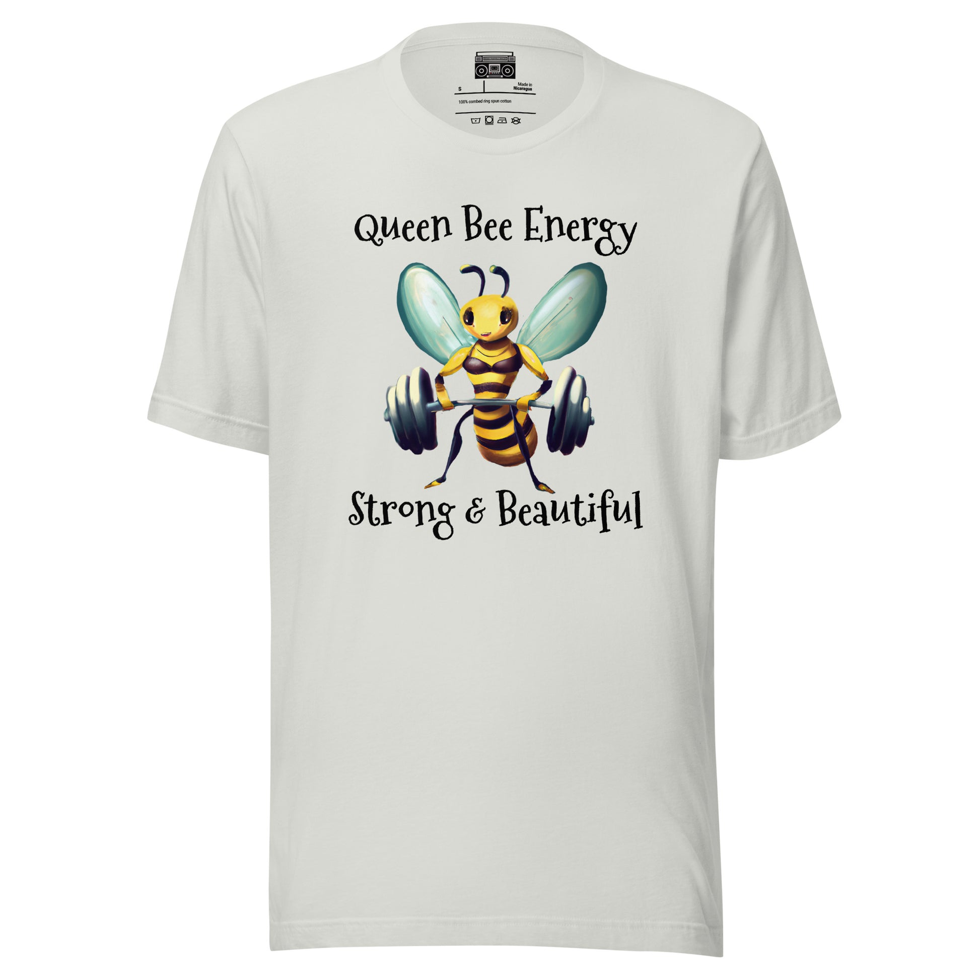 Queen Bee Energy Strong and Confident QBE: Unisex t-shirt - Premium T-Shirt from Wanna Freestyle Designs - Just $25! Shop now at Wanna Freestyle Designs