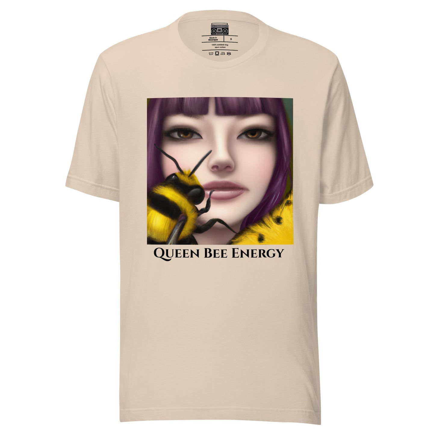 QBE:  Queen Bee Energy e Unisex T-shirt - Premium T-Shirt from Wanna Freestyle - Just $19.99! Shop now at Wanna Freestyle