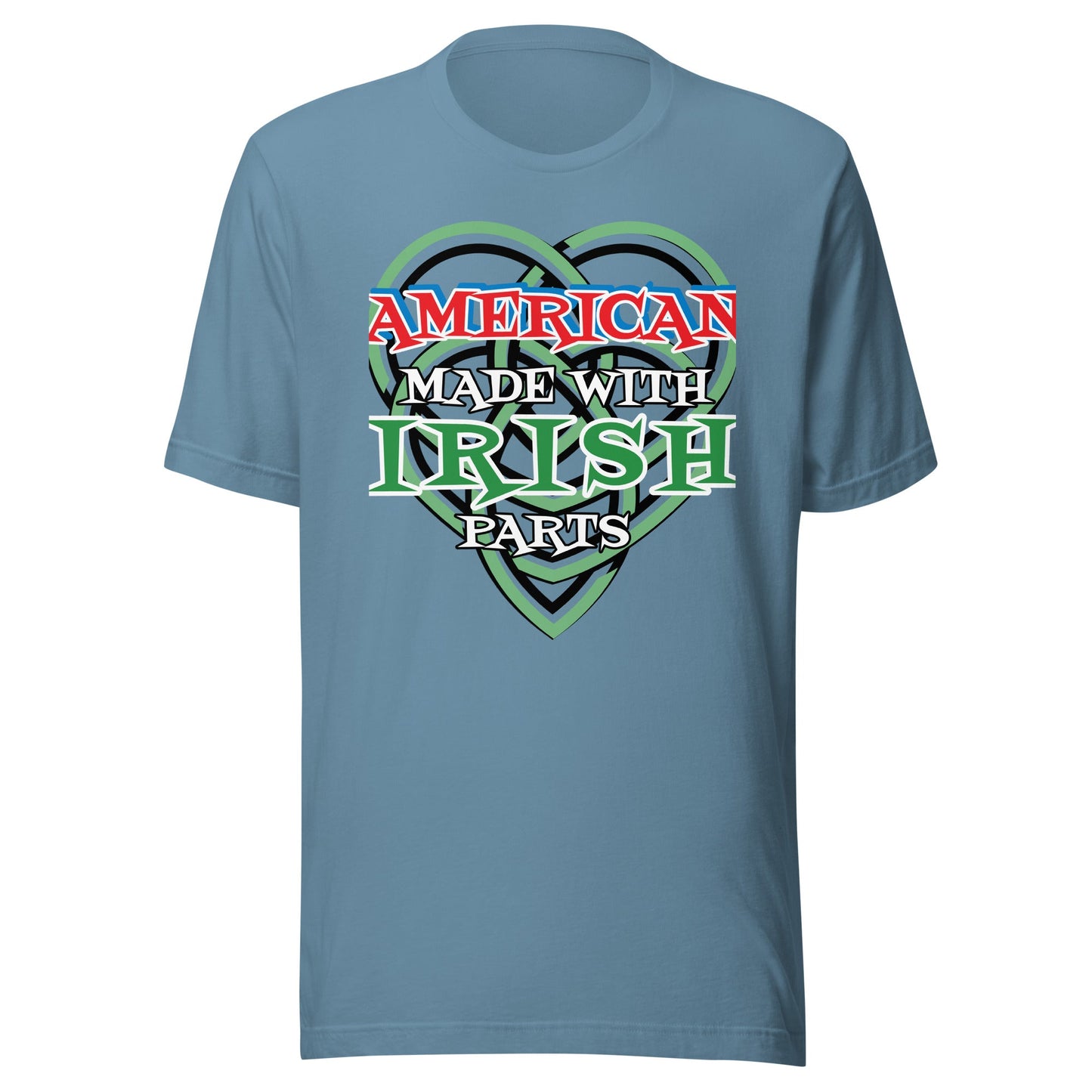 American Made with Irish parts Unisex t-shirt - Premium T-Shirt from Wanna Freestyle - Just $19.99! Shop now at Wanna Freestyle