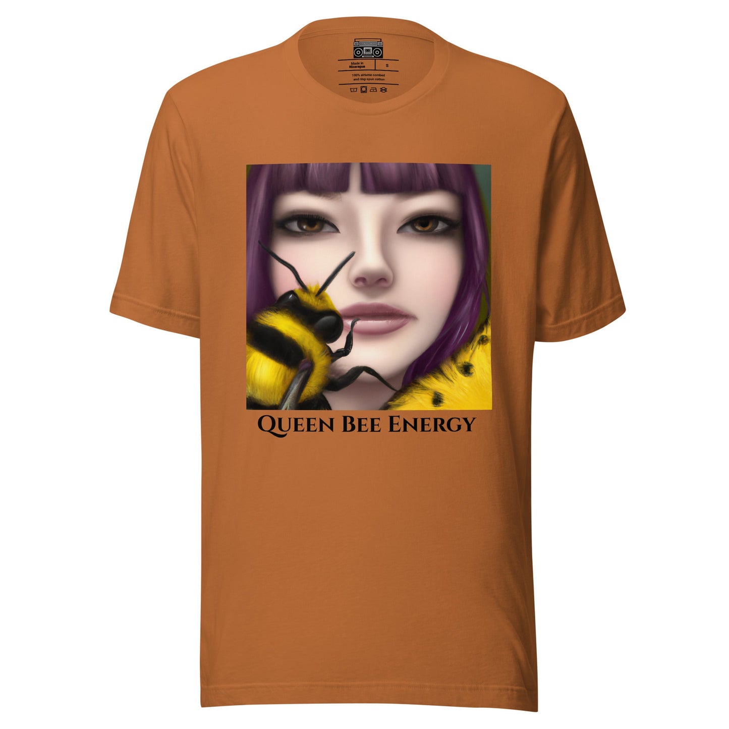 QBE:  Queen Bee Energy e Unisex T-shirt - Premium T-Shirt from Wanna Freestyle - Just $19.99! Shop now at Wanna Freestyle