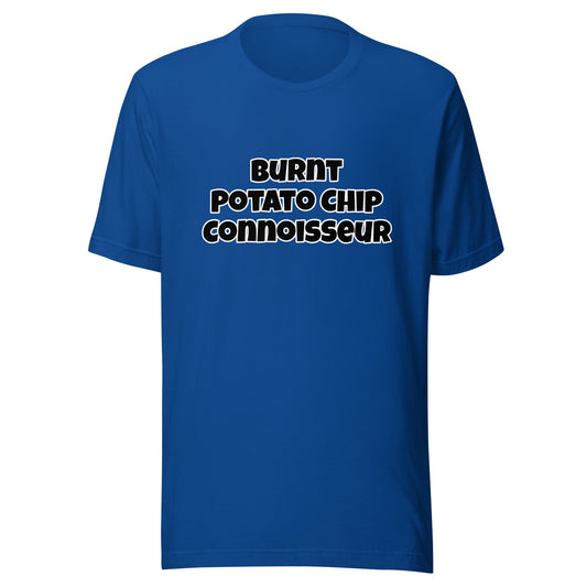 Burnt Potato Chip Connoisseur Unisex t-shirt - Premium  from Wanna Freestyle - Just $18! Shop now at Wanna Freestyle