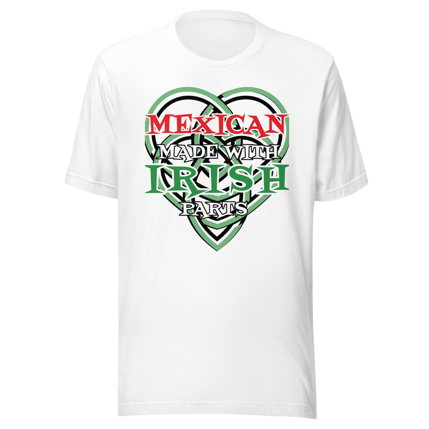 Mexican made with Irish Parts Unisex t-shirt - Premium T-Shirt from Wanna Freestyle - Just $19.99! Shop now at Wanna Freestyle