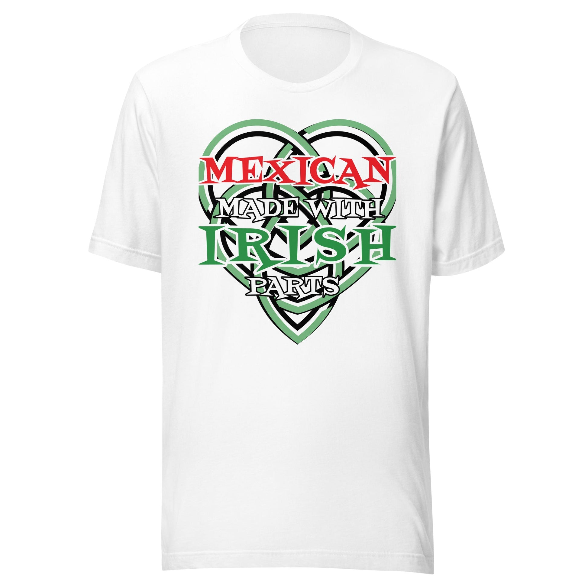 Mexican made with Irish Parts Unisex t-shirt - Premium T-Shirt from Wanna Freestyle - Just $19.99! Shop now at Wanna Freestyle