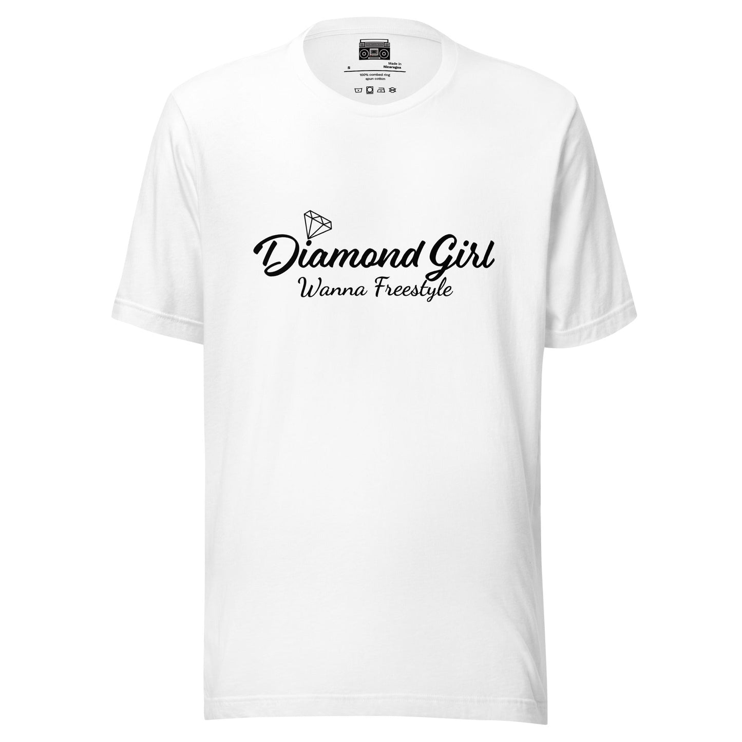 Diamond Girl Freestyle Music Unisex t-shirt - Premium  from Wanna Freestyle - Just $19.99! Shop now at Wanna Freestyle