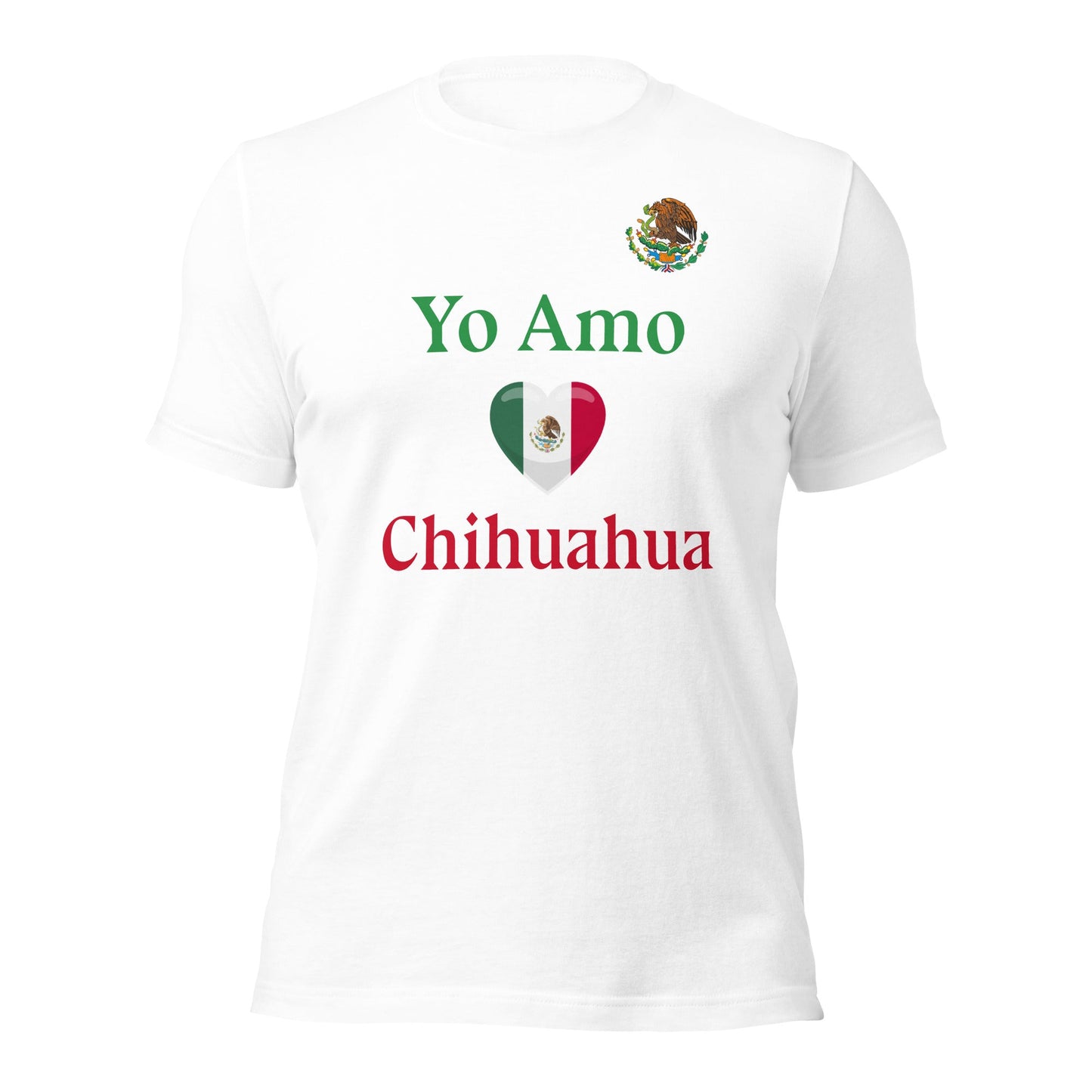 Yo Amo Chihuahua Mexico Unisex t-shirt - Premium T-Shirt from Wanna Freestyle - Just $19.99! Shop now at Wanna Freestyle