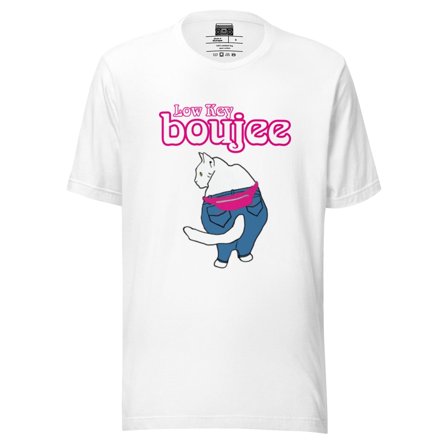 Low Key Boujee Unisex t-shirt - Premium T-Shirt from Wanna Freestyle - Just $19.99! Shop now at Wanna Freestyle