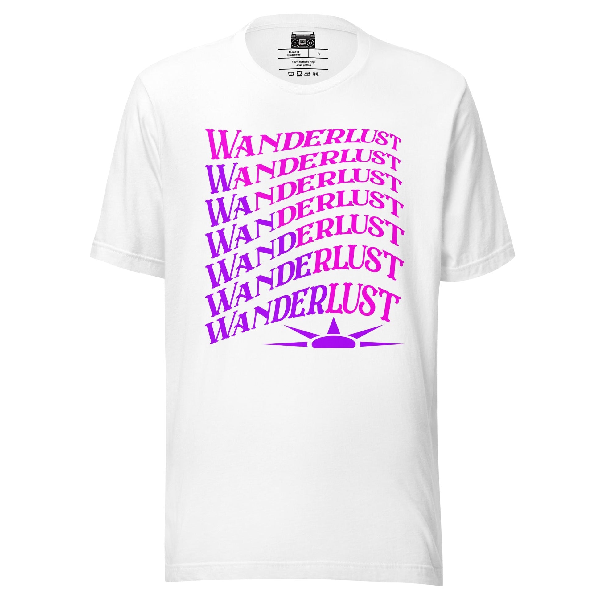 Wanderlust Relaxed Fit Unisex Short Sleeve t-shirt - Premium T-Shirt from Wanna Freestyle - Just $19.99! Shop now at Wanna Freestyle