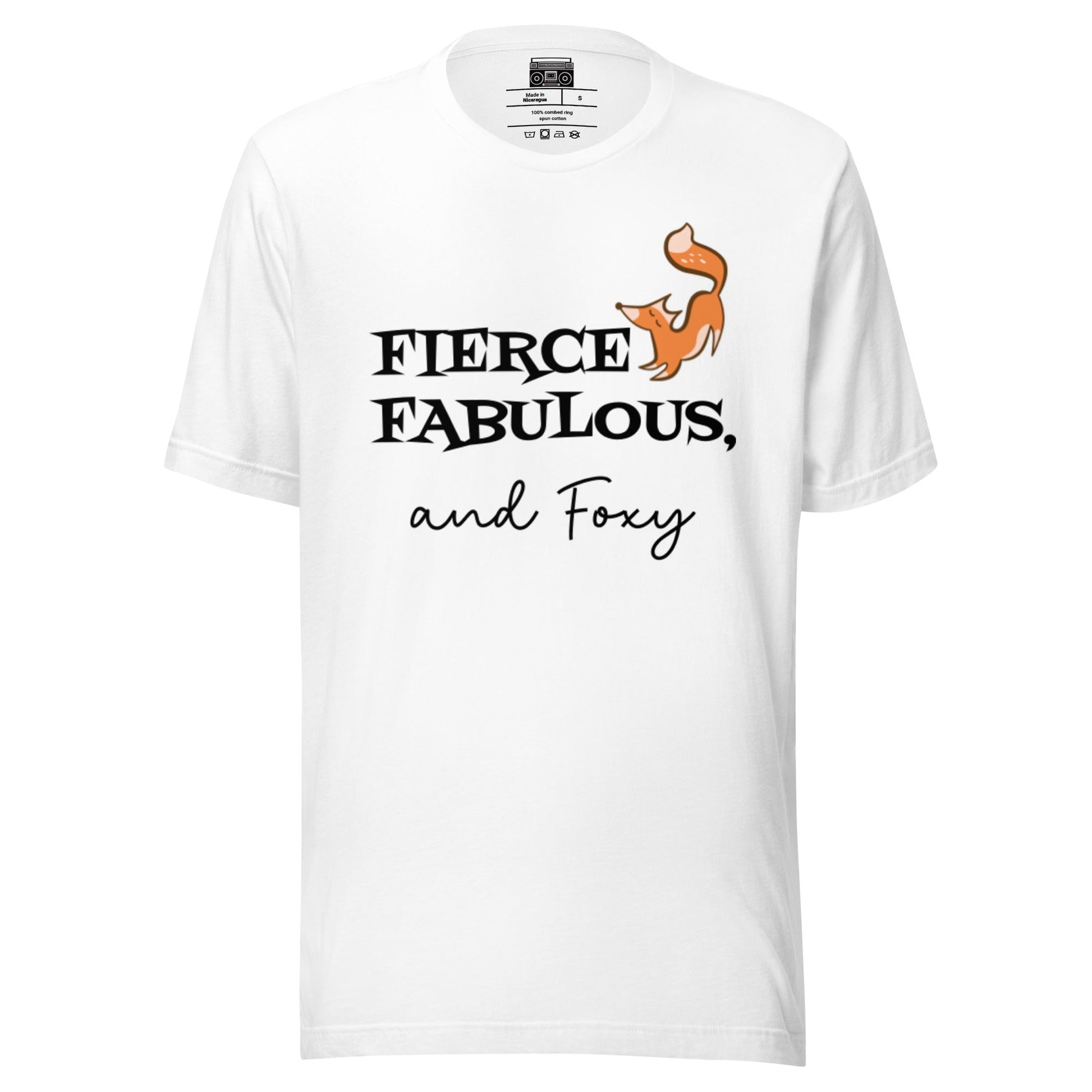 Fierce Fabulous and Foxy t-shirt - Premium T-Shirt from Wanna Freestyle - Just $19.99! Shop now at Wanna Freestyle