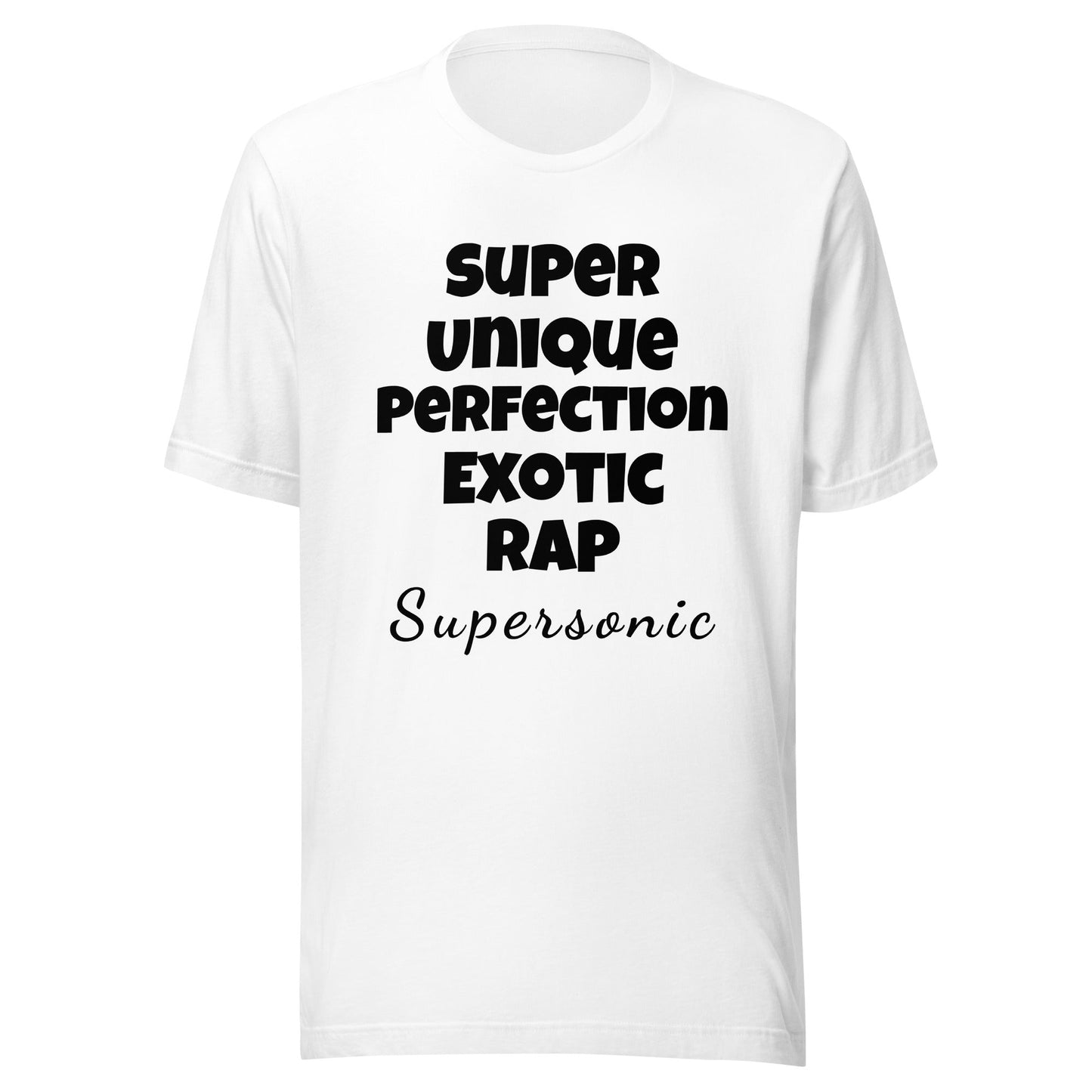 Supersonic SUPER Unisex t-shirt - Premium T-Shirt from Wanna Freestyle - Just $18! Shop now at Wanna Freestyle