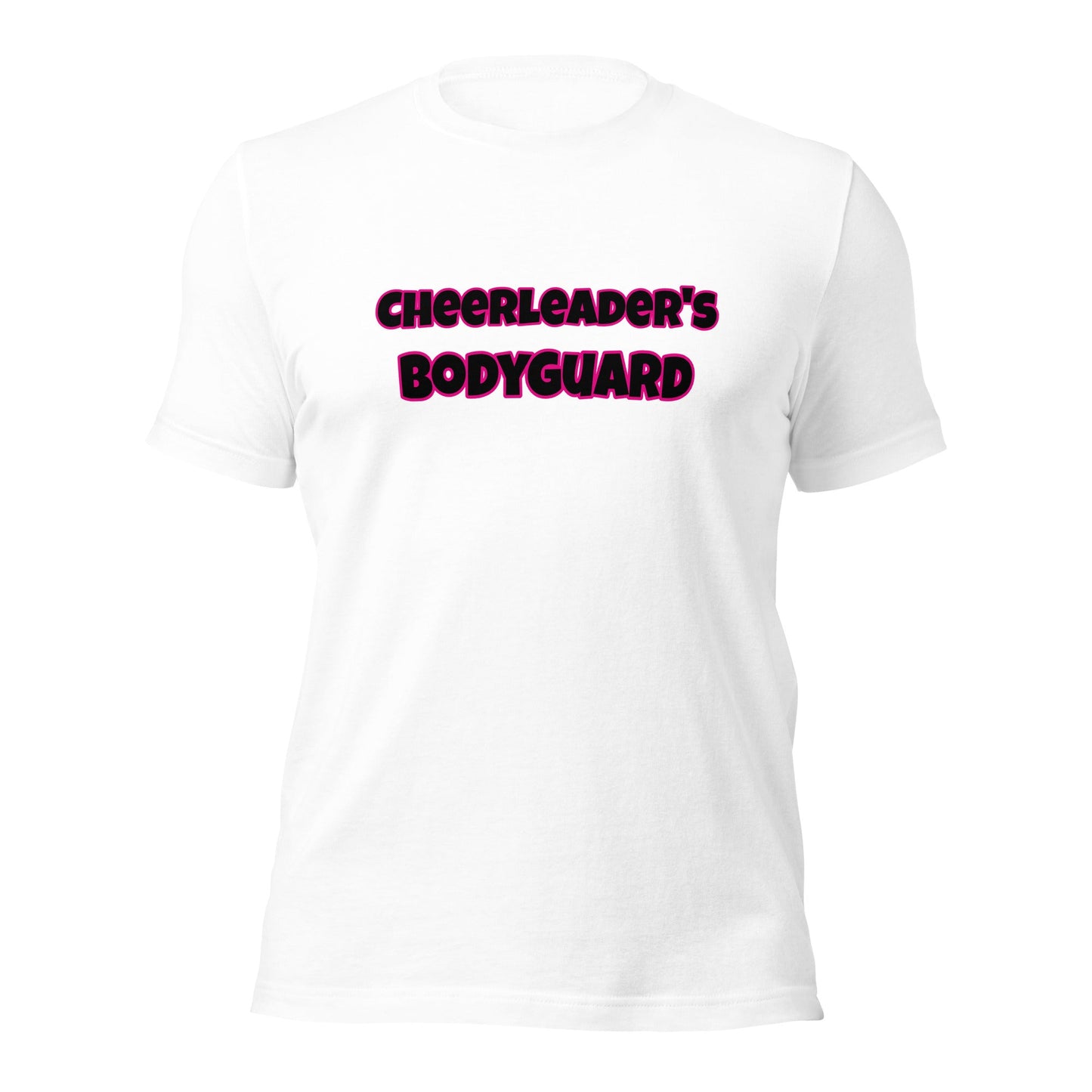 Cheerleader's Bodyguard Unisex t-shirt - Premium T-Shirt from Wanna Freestyle - Just $18! Shop now at Wanna Freestyle