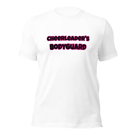 Cheerleader's Bodyguard Unisex t-shirt - Premium T-Shirt from Wanna Freestyle - Just $18! Shop now at Wanna Freestyle