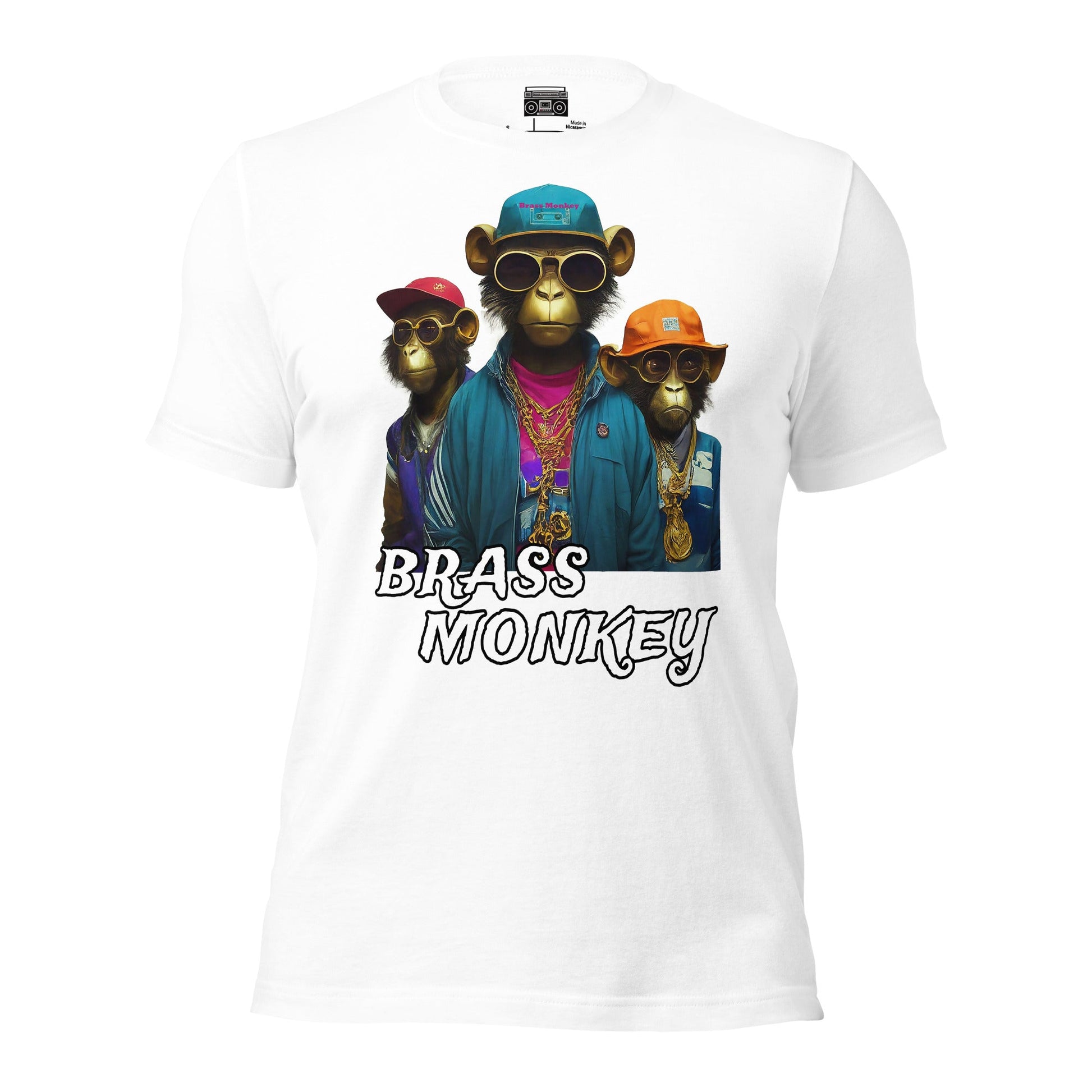 Brass Monkey Unisex t-shirt - Premium T-Shirt from Wanna Freestyle Designs - Just $19.99! Shop now at Wanna Freestyle Designs