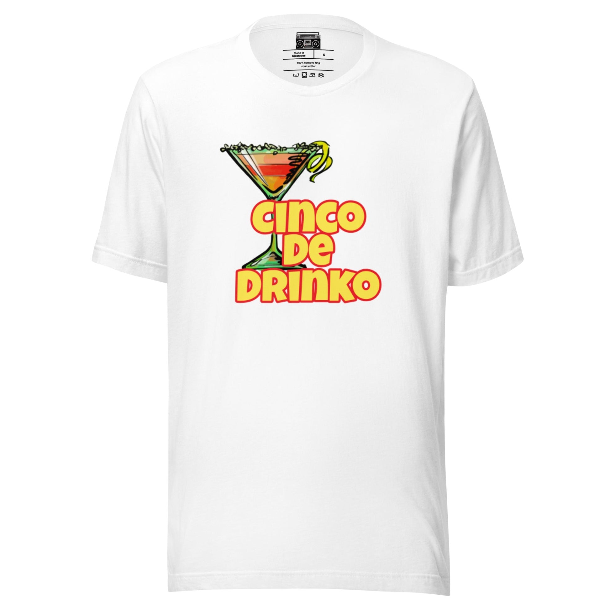 Cinco De Drinko 1 Unisex t-shirt - Premium T-Shirt from Wanna Freestyle Designs - Just $19.99! Shop now at Wanna Freestyle Designs