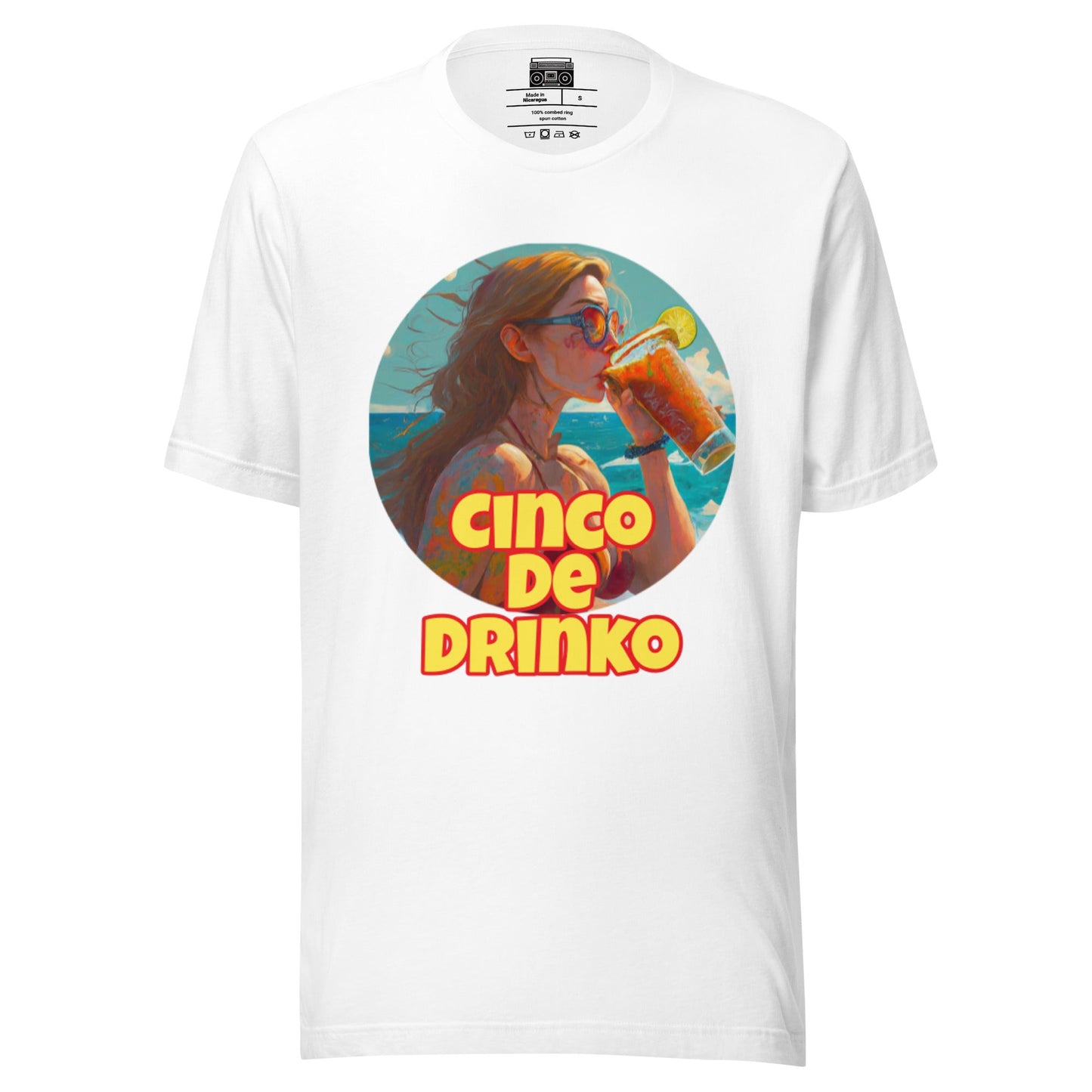 Cinco de Drinko 2 Unisex t-shirt - Premium T-Shirt from Wanna Freestyle Designs - Just $19.99! Shop now at Wanna Freestyle Designs