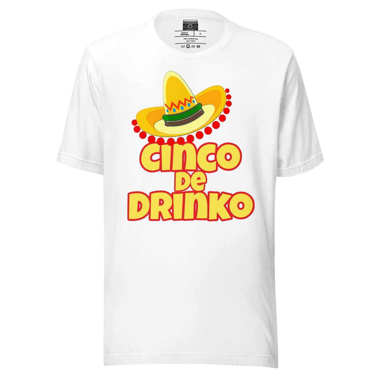 Cinco De Drinko 4 Unisex t-shirt - Premium T-Shirt from Wanna Freestyle Designs - Just $19.99! Shop now at Wanna Freestyle Designs