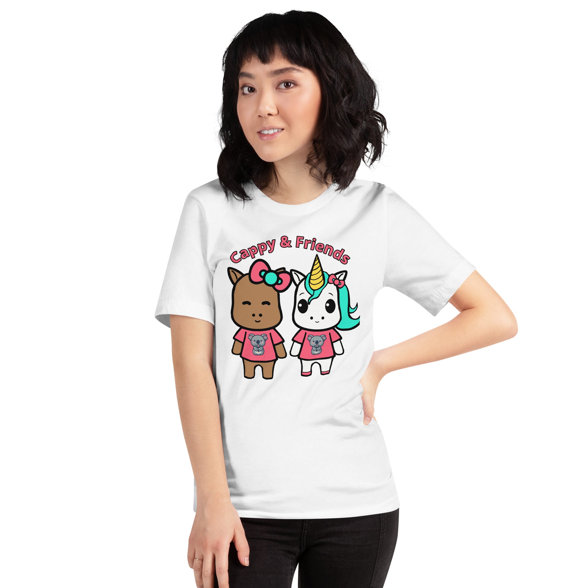 Lil Cappy & Friends Unisex t-shirt - Premium T-Shirt from Wanna Freestyle Designs - Just $23.99! Shop now at Wanna Freestyle Designs