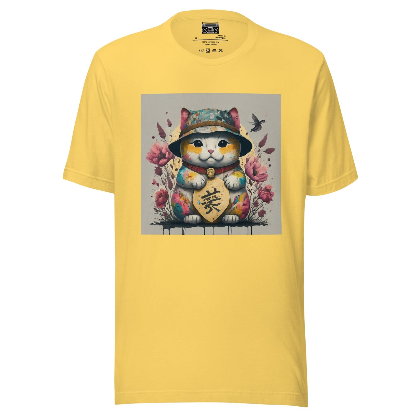 Lucky Cat Bucket Hat Unisex t-shirt - Premium T-Shirt from Wanna Freestyle - Just $19.99! Shop now at Wanna Freestyle