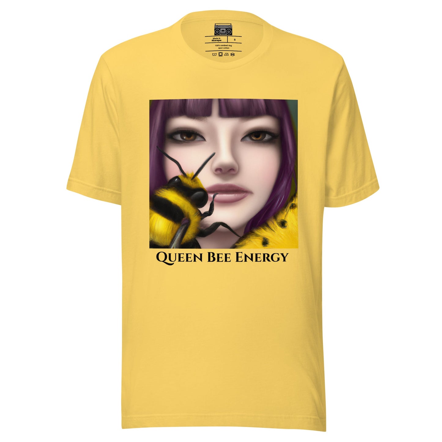 QBE:  Queen Bee Energy e Unisex T-shirt - Premium T-Shirt from Wanna Freestyle - Just $19.99! Shop now at Wanna Freestyle