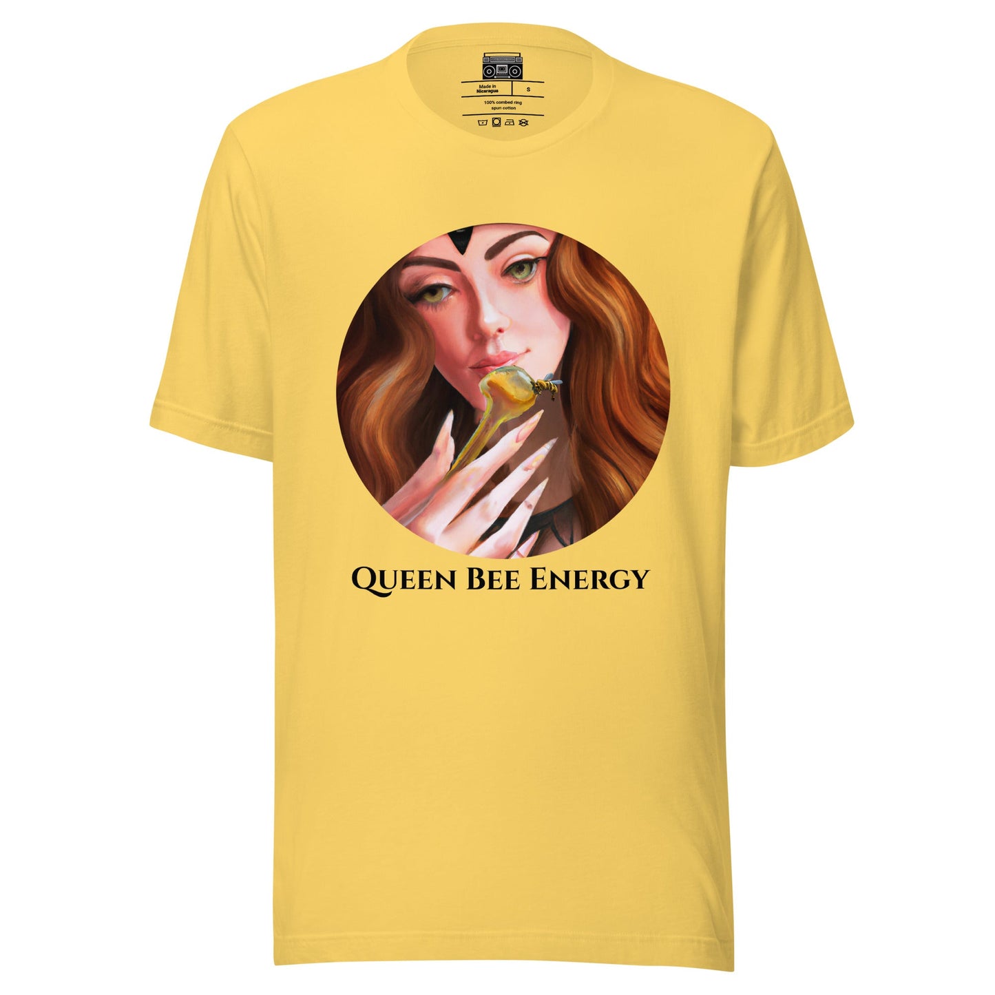 QBE: Queen Bee Energy a Unisex t-shirt - Premium T-Shirt from Wanna Freestyle - Just $19.99! Shop now at Wanna Freestyle