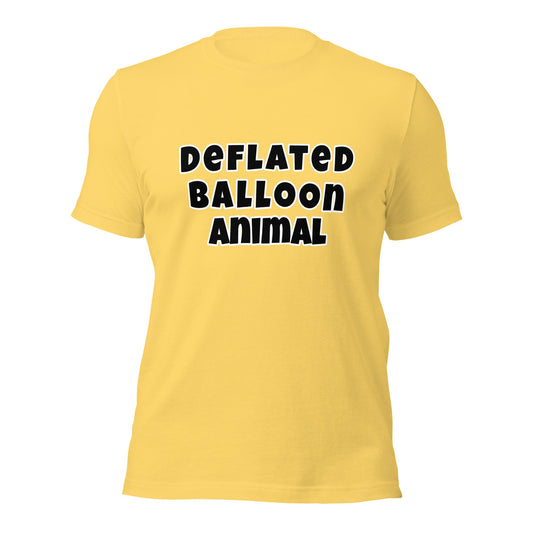 Deflated Balloon Animal Unisex t-shirt - Premium T-Shirt from Wanna Freestyle - Just $18! Shop now at Wanna Freestyle