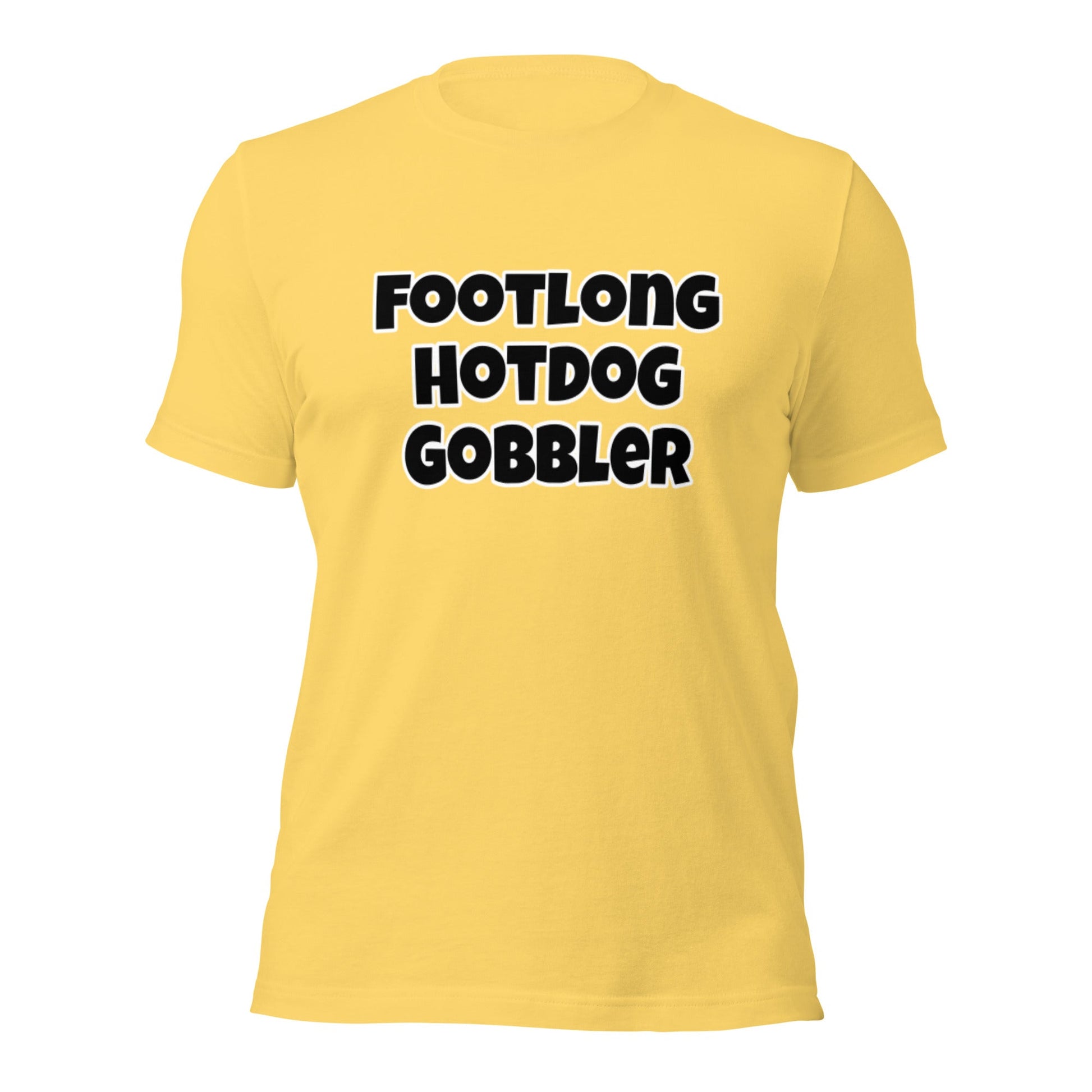 Footlong Hot Dog Gobbler 1 Unisex t-shirt - Premium T-Shirt from Wanna Freestyle - Just $18! Shop now at Wanna Freestyle